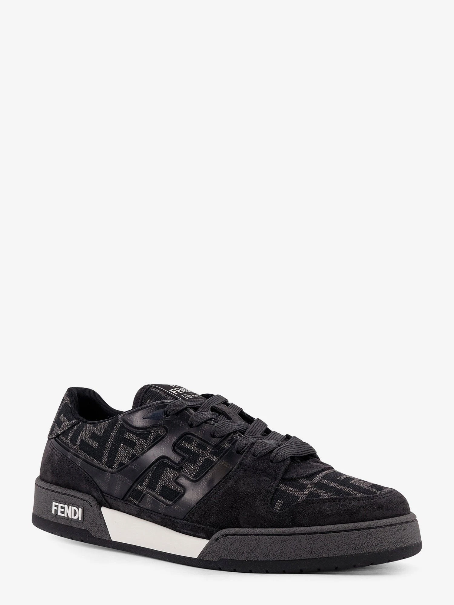 Fendi Match sneakers in FF jacquard fabric and suede.webp