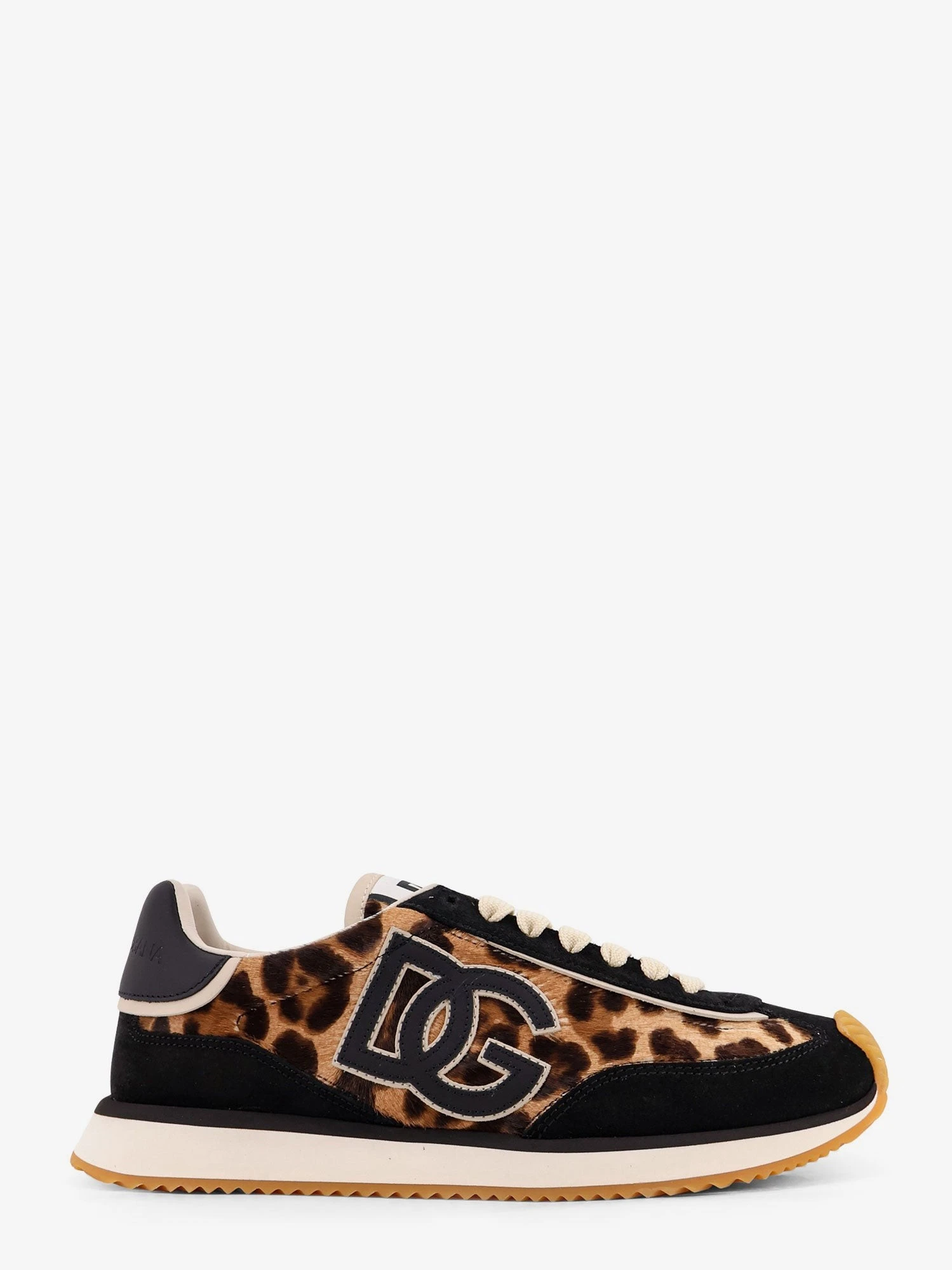 Suede sneakers with animal print.webp