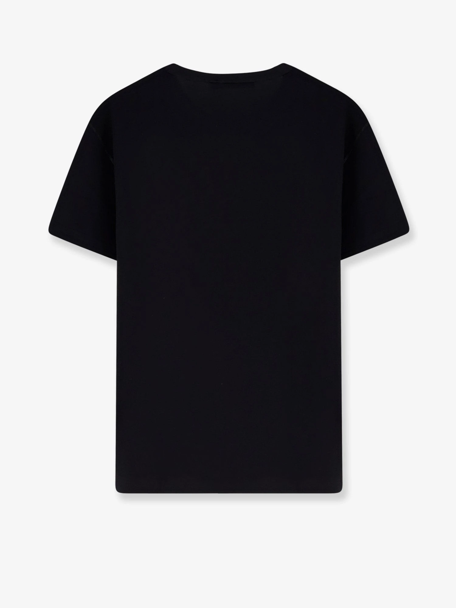 Cotton T-shirt with logo patch