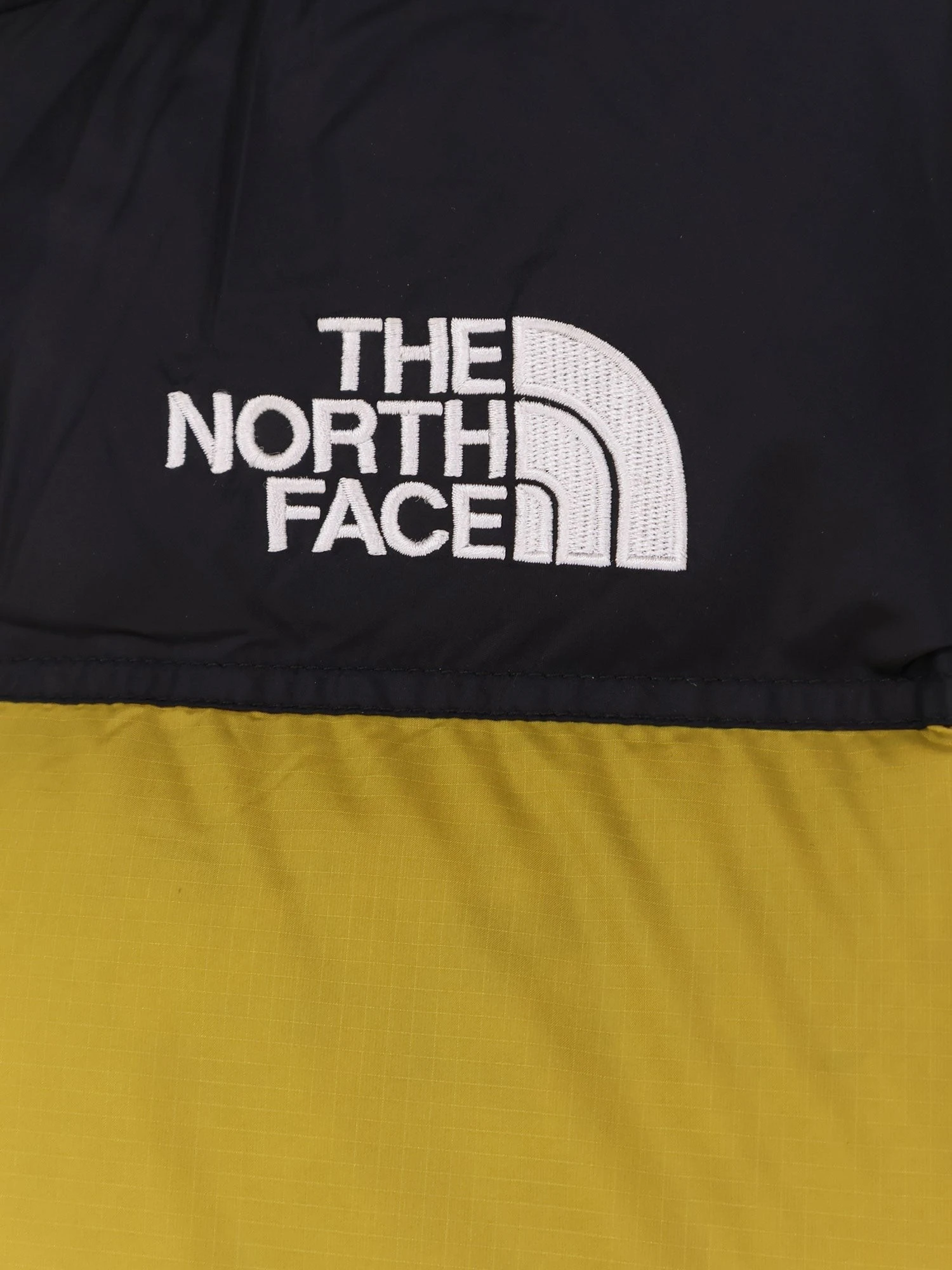 Retro Nuptse bicolor down jacket.webp