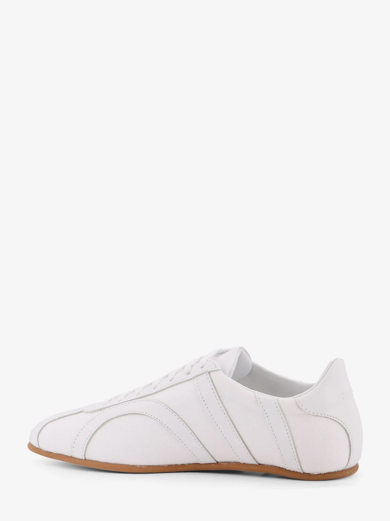 Canvas low-top sneakers with leather profiles.webp