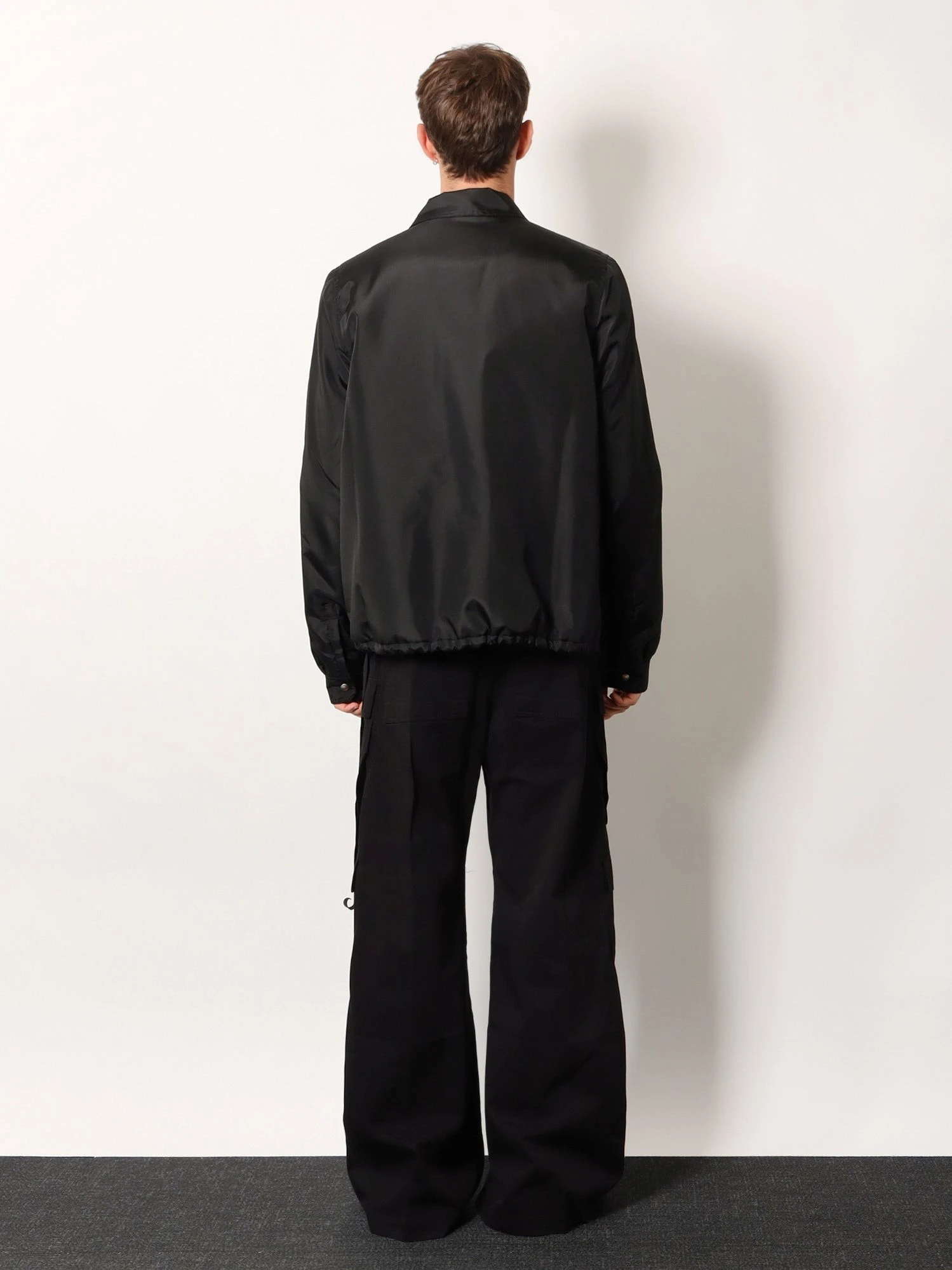 Recycled nylon jacket with padding.webp