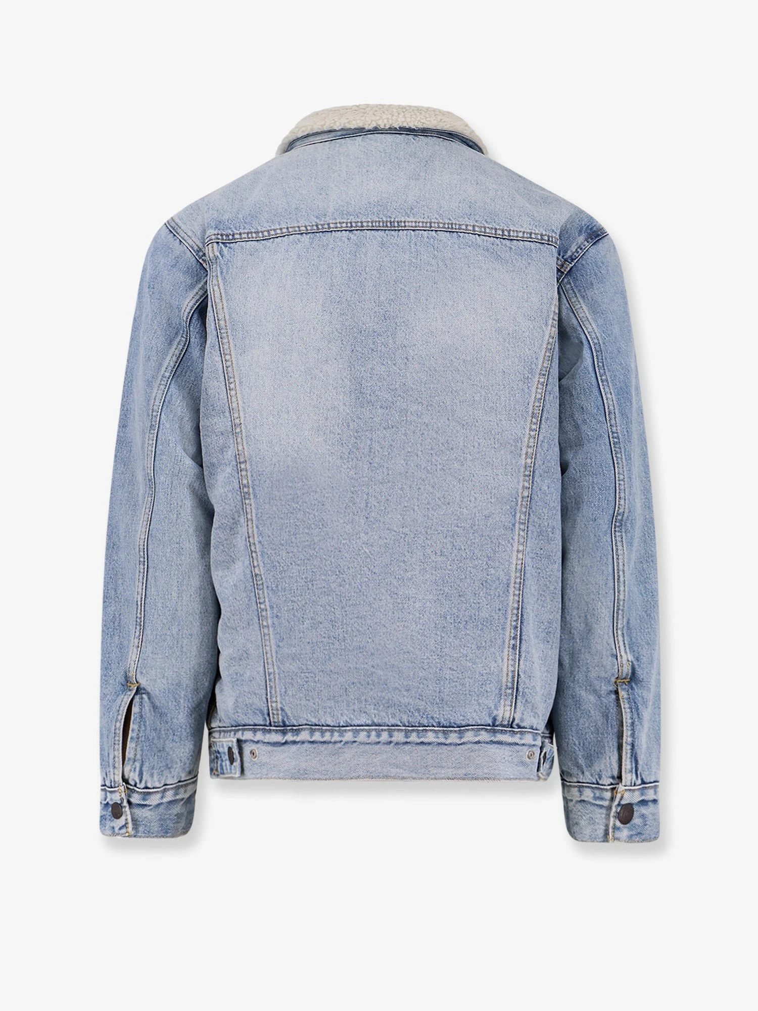Denim jacket with Repreve® lining.webp
