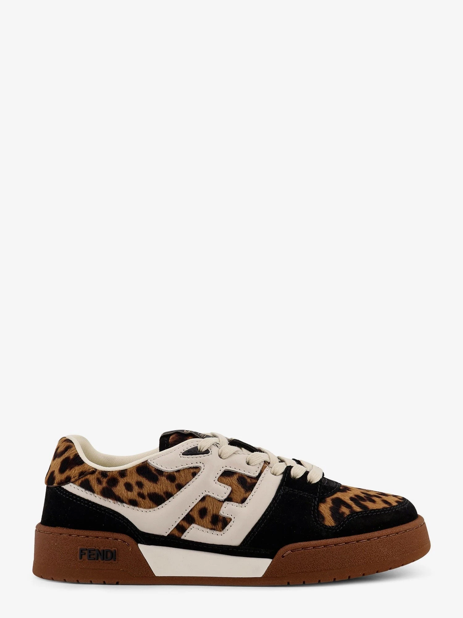 Fendi Match suede and pony skin low-top sneakers.webp