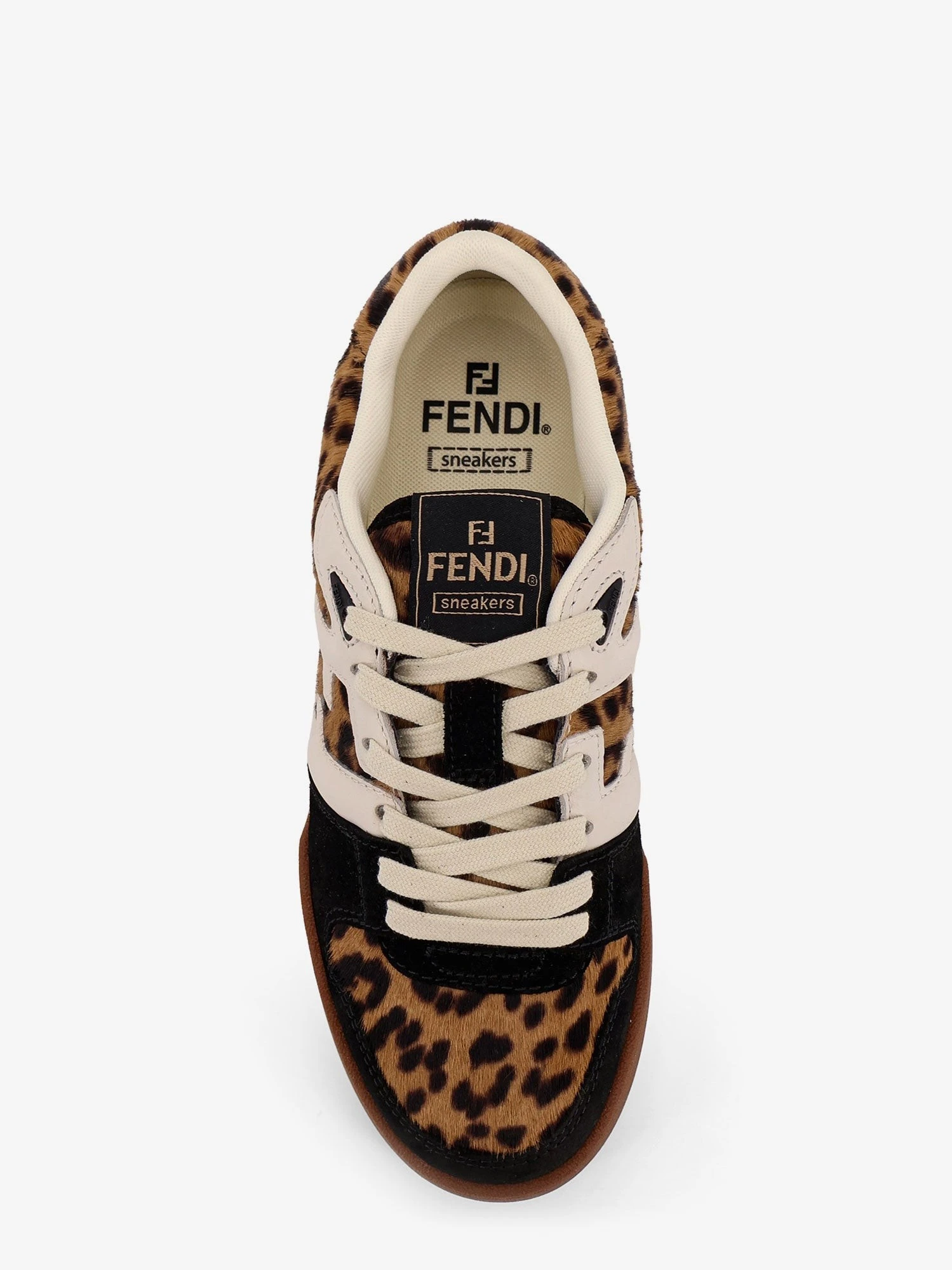 Fendi Match suede and pony skin low-top sneakers.webp