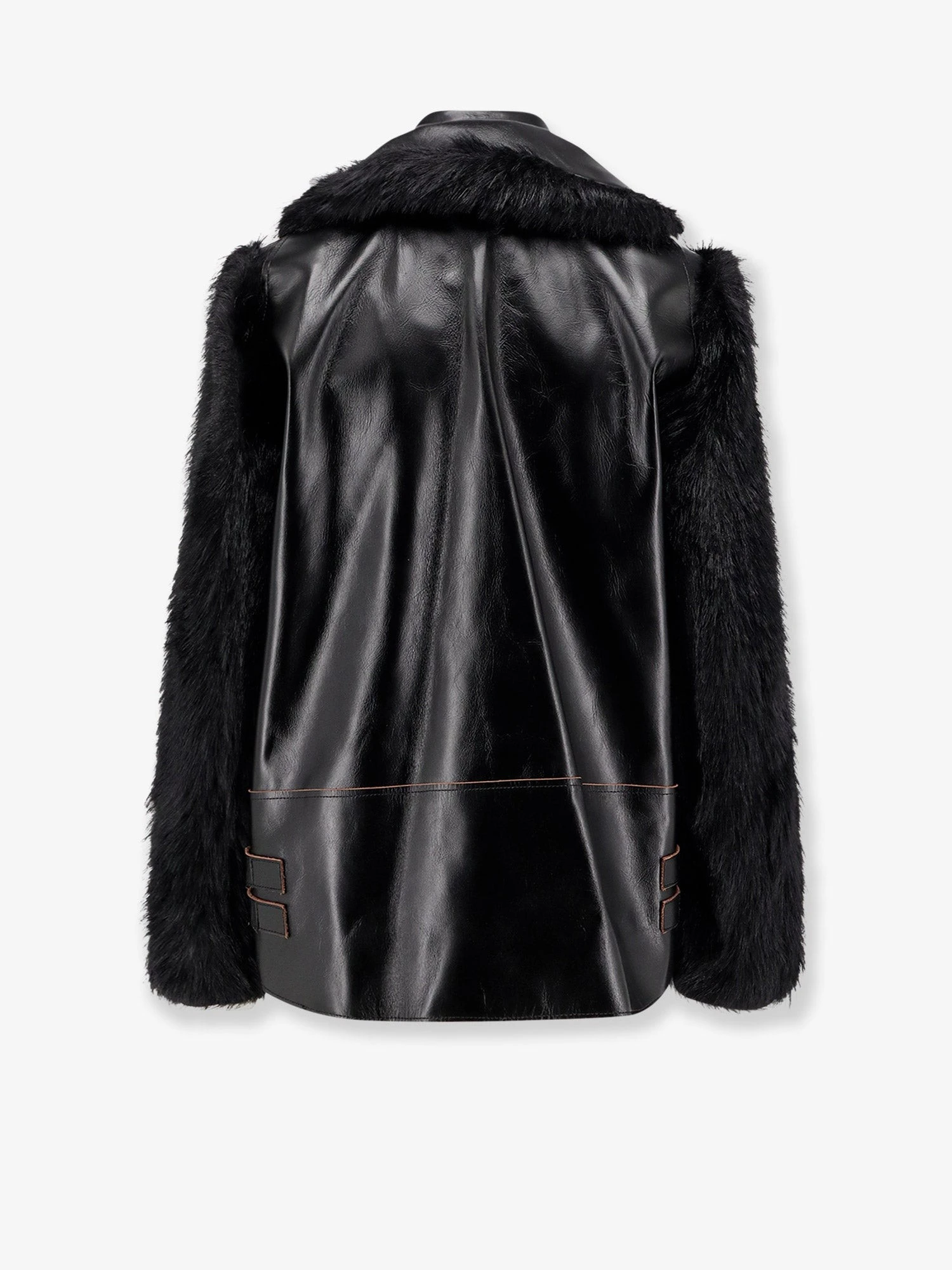 Leather Jacket with synthetic fur inserts.webp