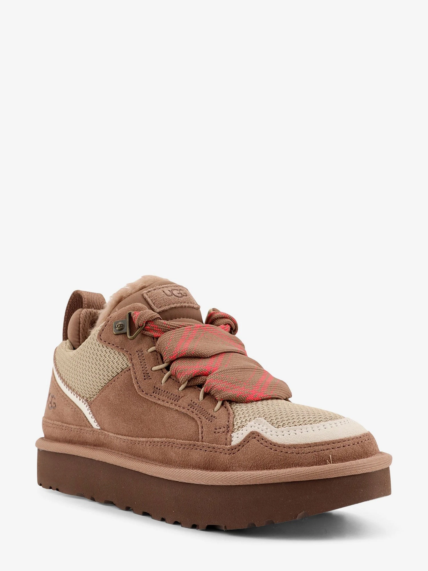 Suede and nylon Lowmel sneakers.webp