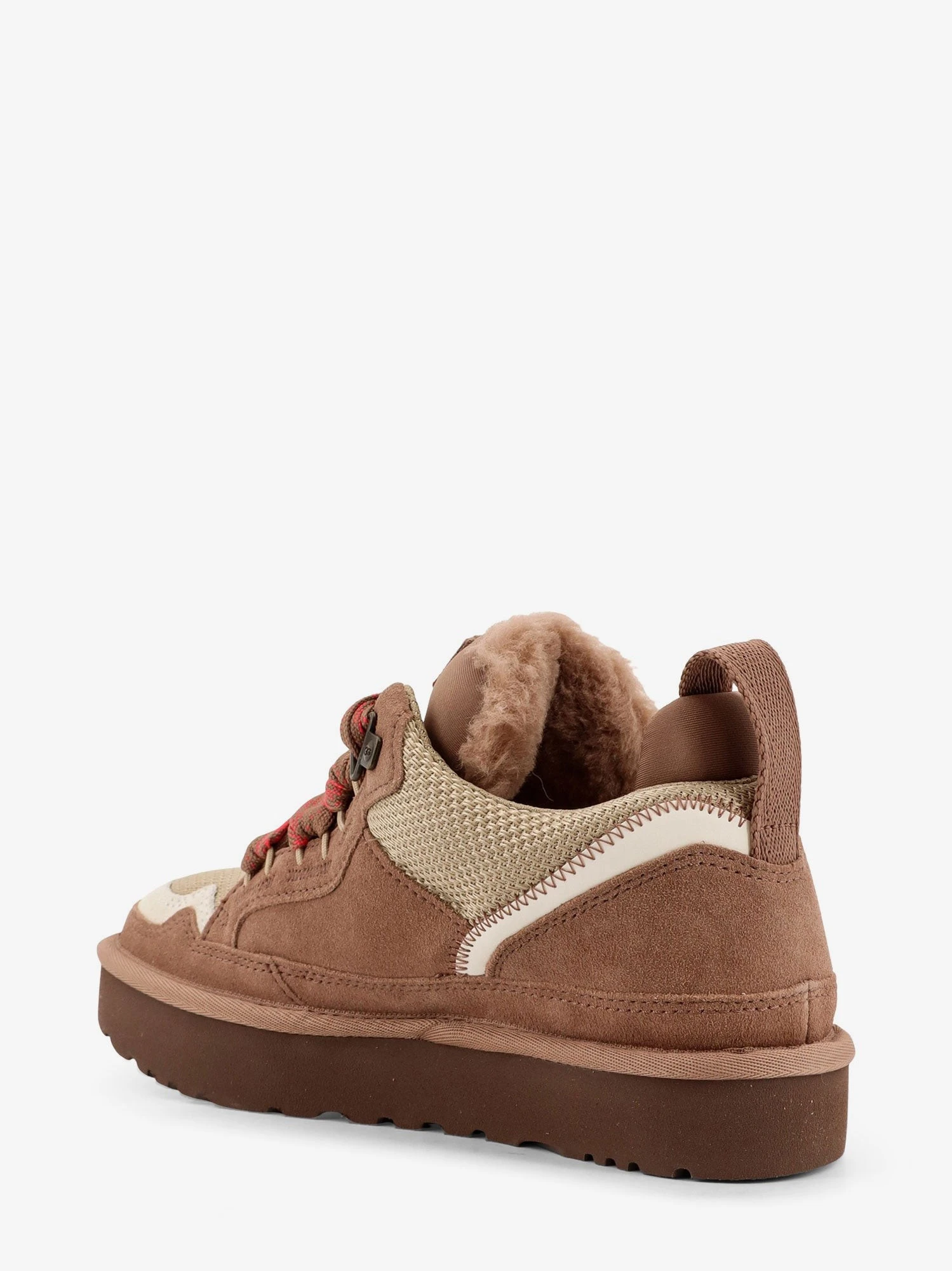 Suede and nylon Lowmel sneakers.webp