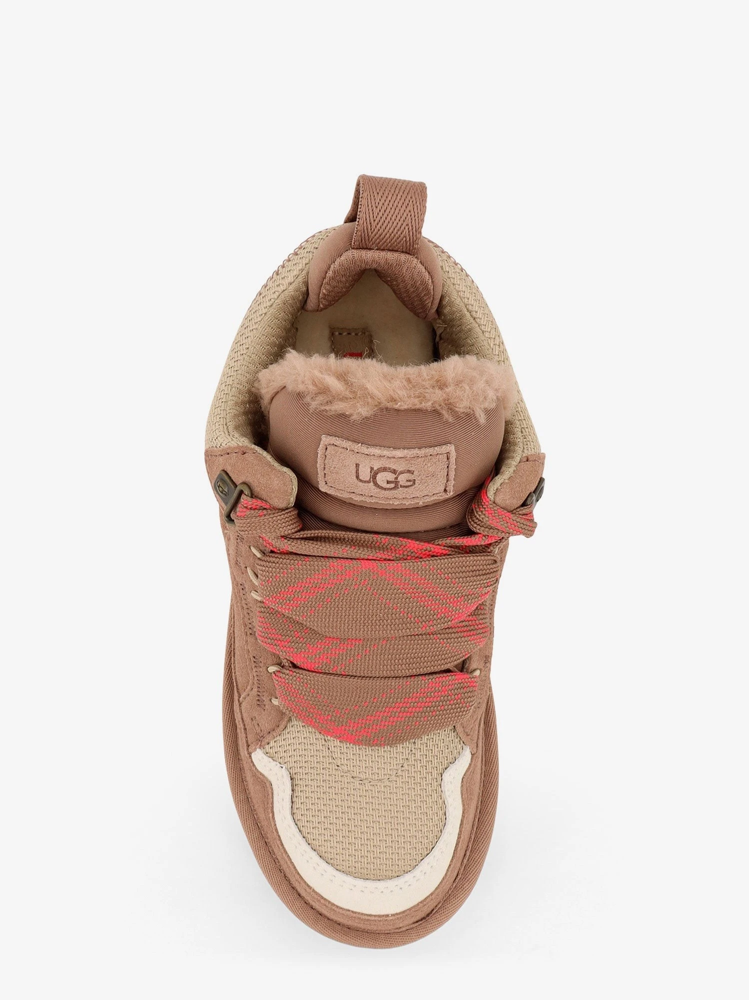Suede and nylon Lowmel sneakers.webp