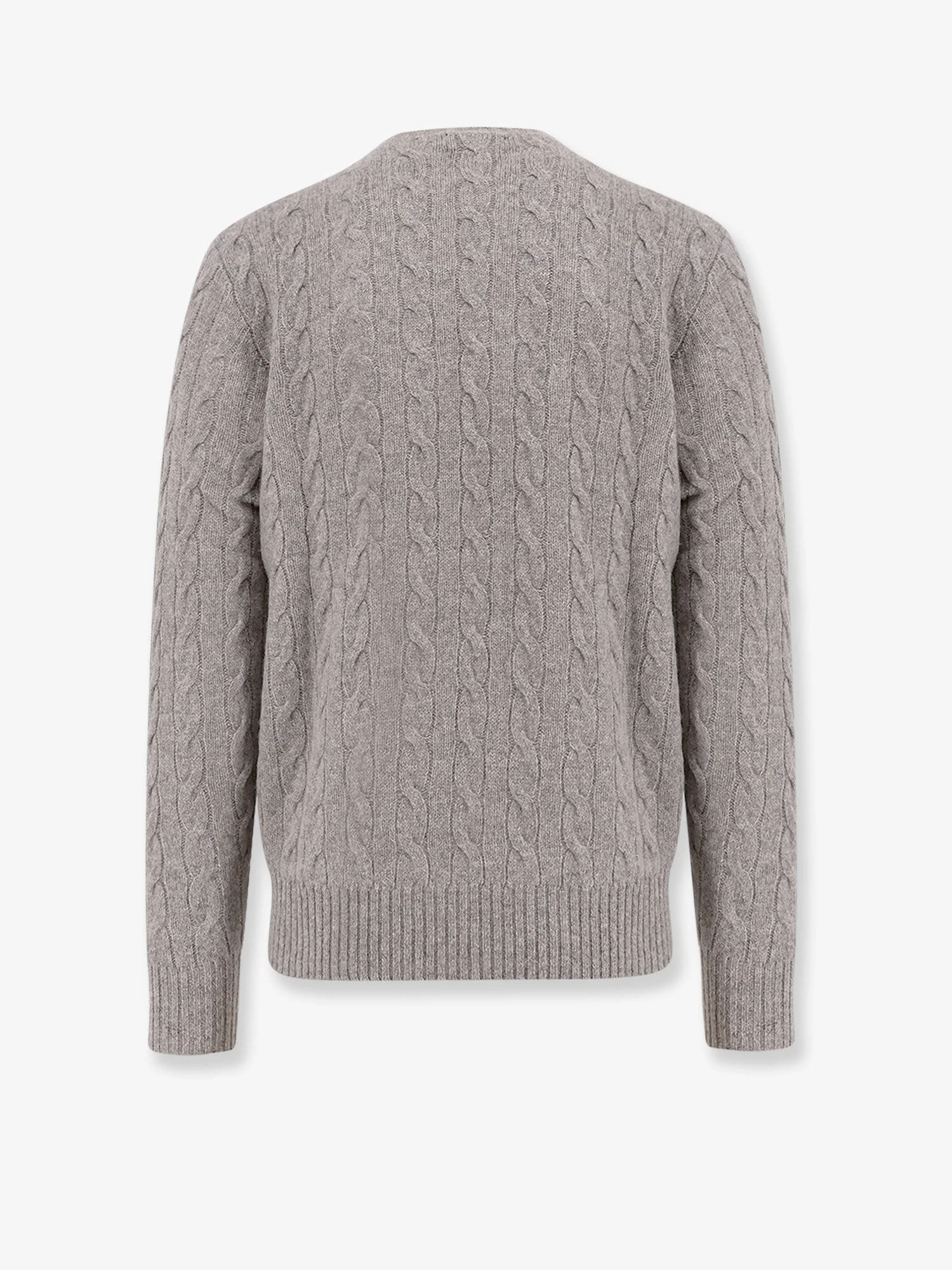 Wool an cashmere cable knit sweater.webp