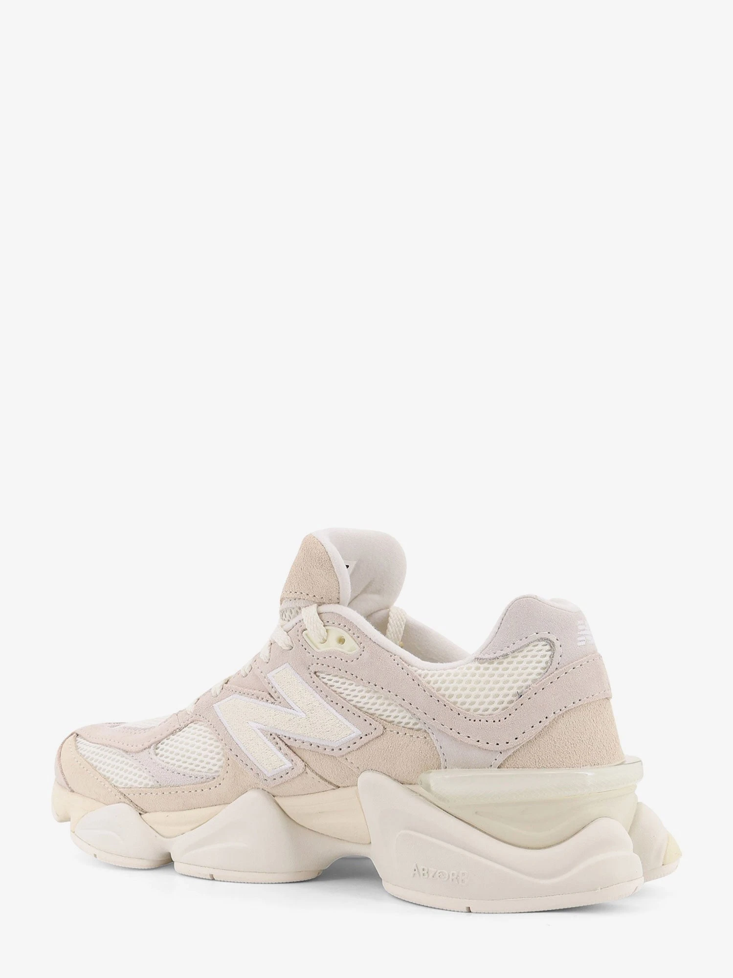 9060 suede and mesh low-top sneakers.webp