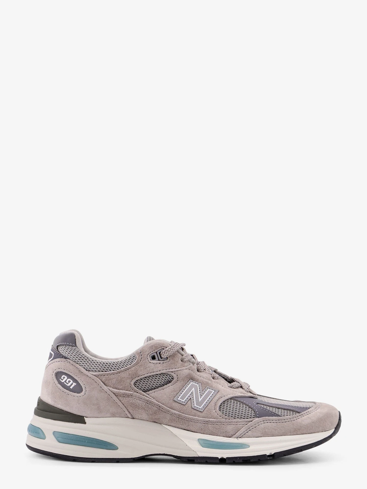 991 suede and mesh running sneakers.webp
