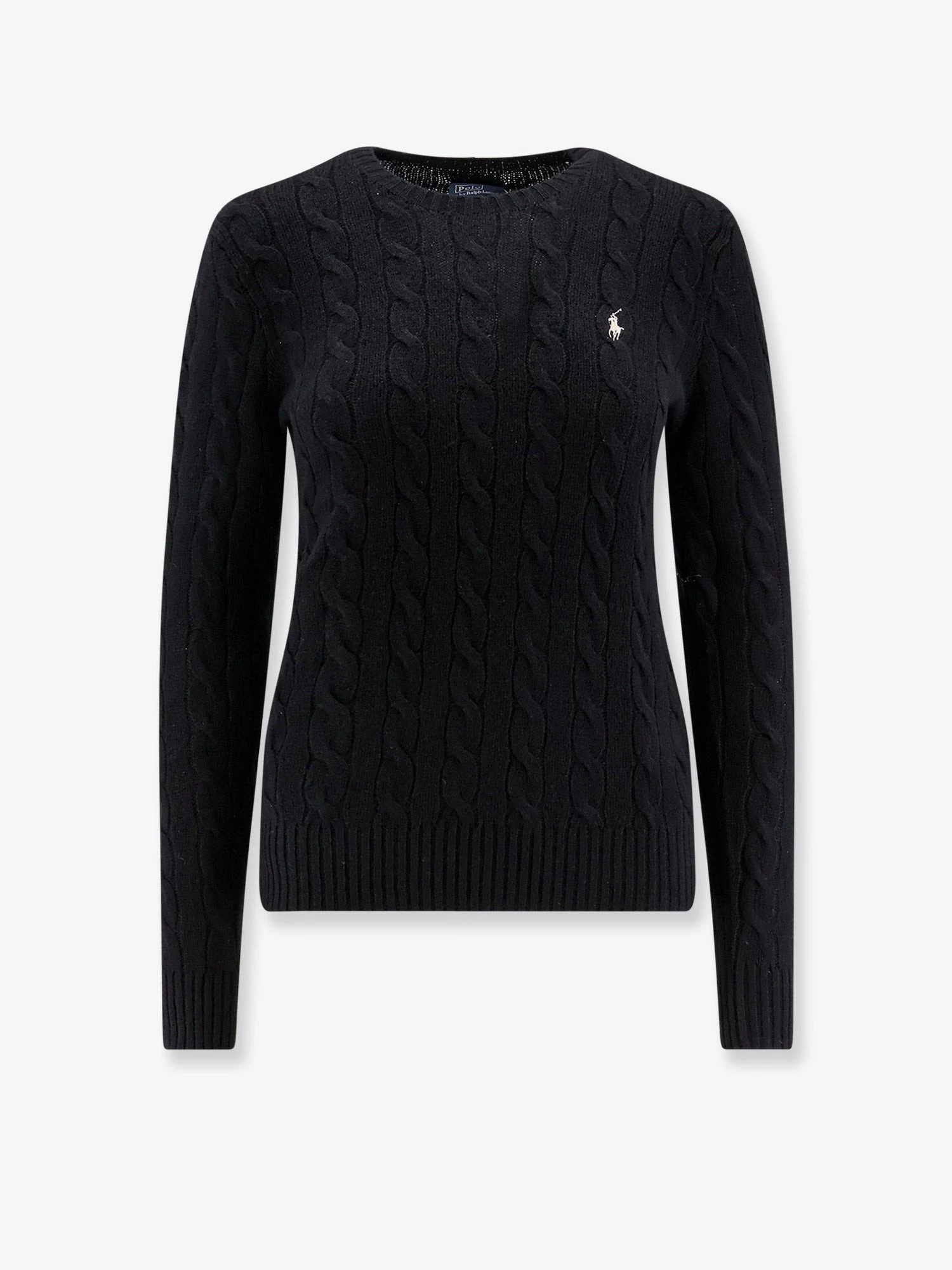Wool and cashmere cable knit sweater.webp