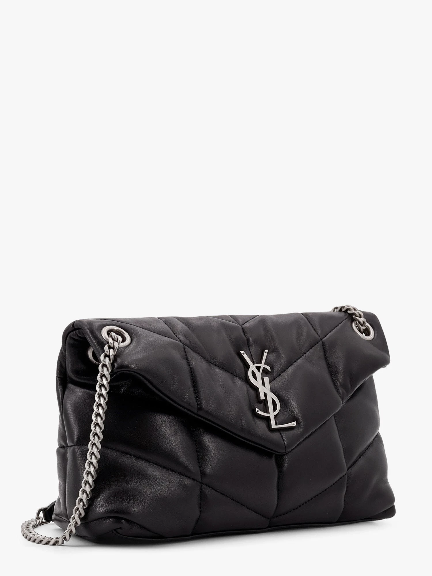 Loulou Puffer matelassé leather shoulder bag.webp