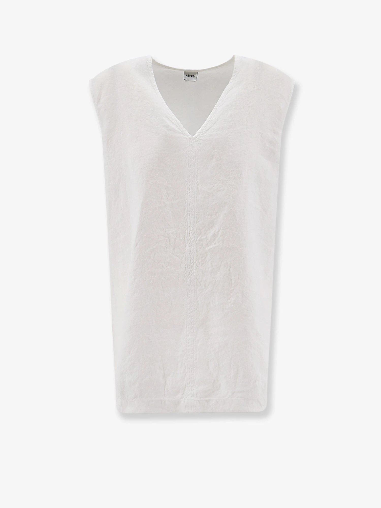 "Vissuto" oversize linen top.webp