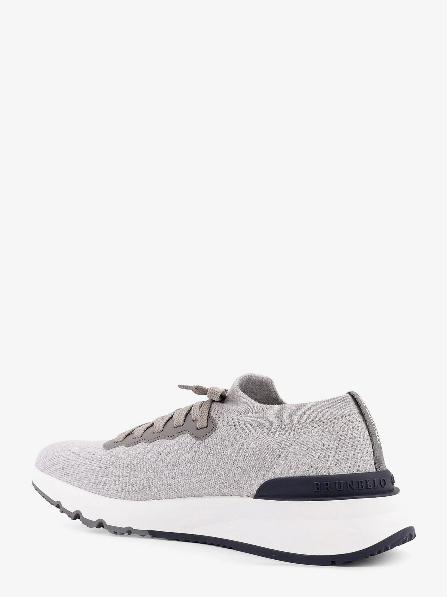 Low-top cotton knit and leather sneakers.webp