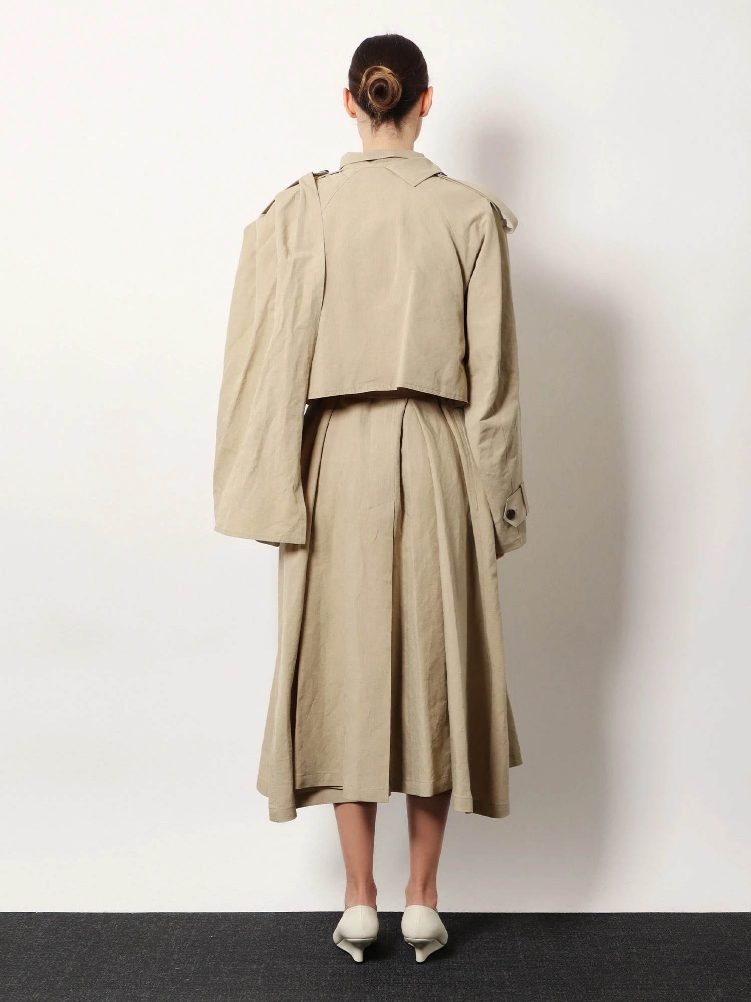 Lumira linen and cotton trench.webp