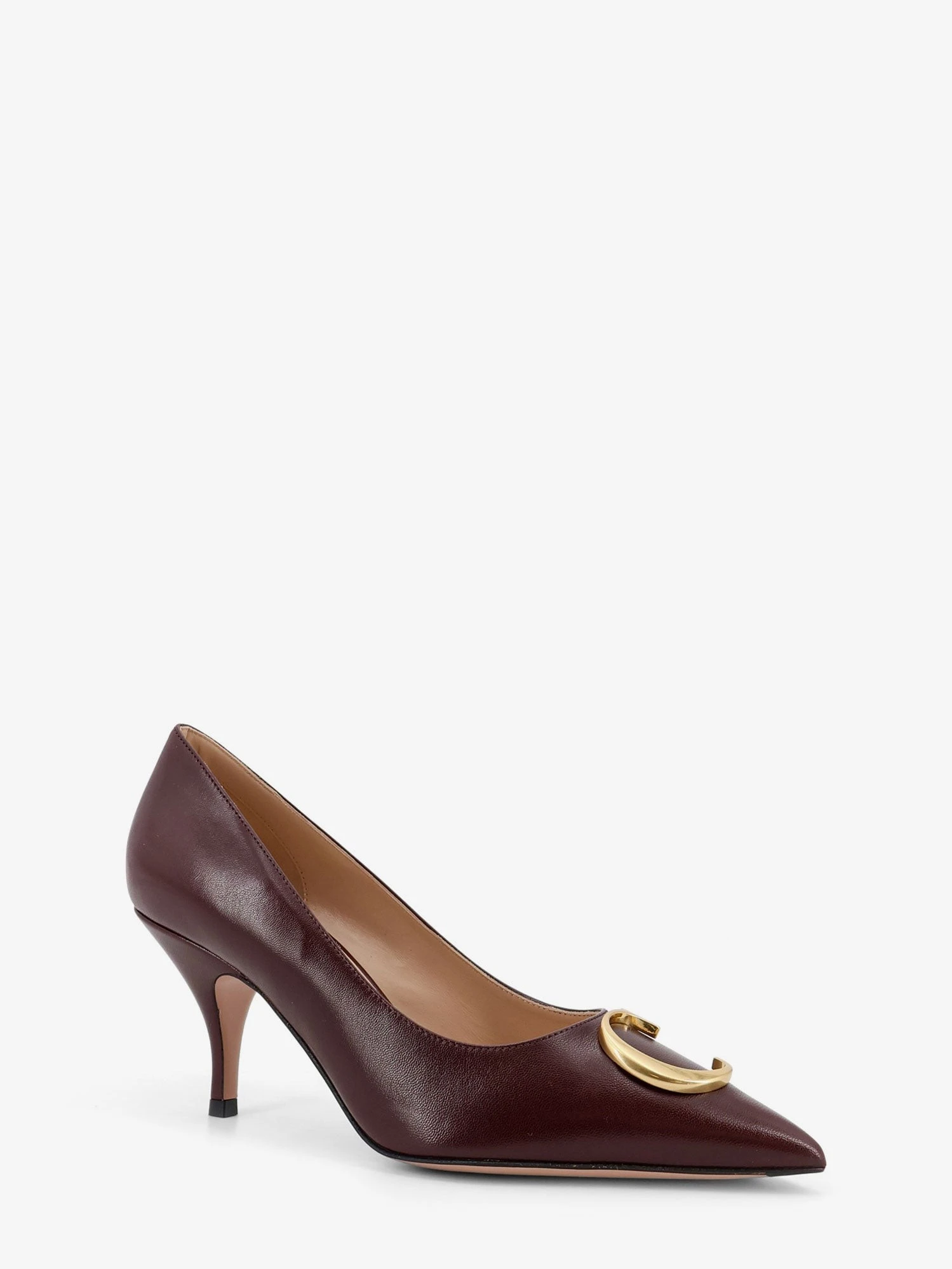 Dior Initials leather pumps with metal CD initials.webp