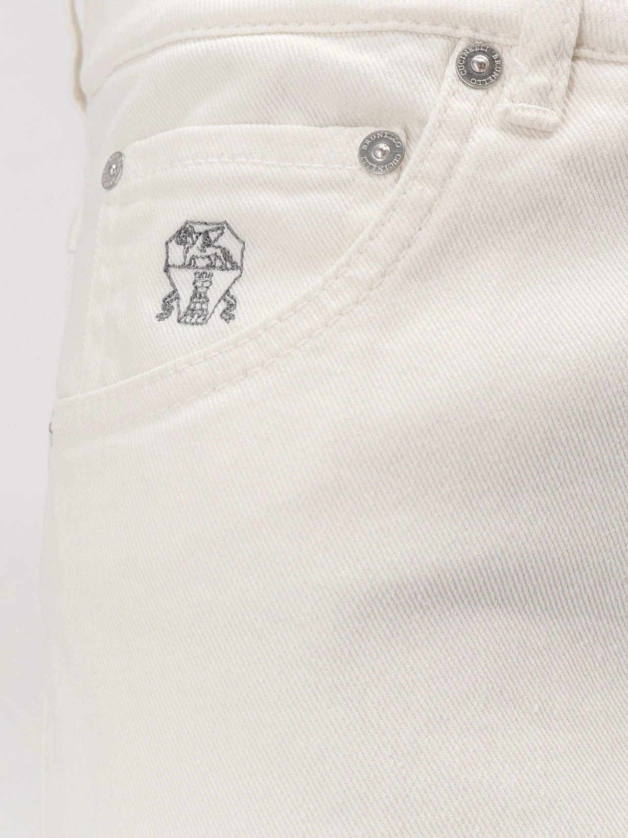 White denim trousers.webp