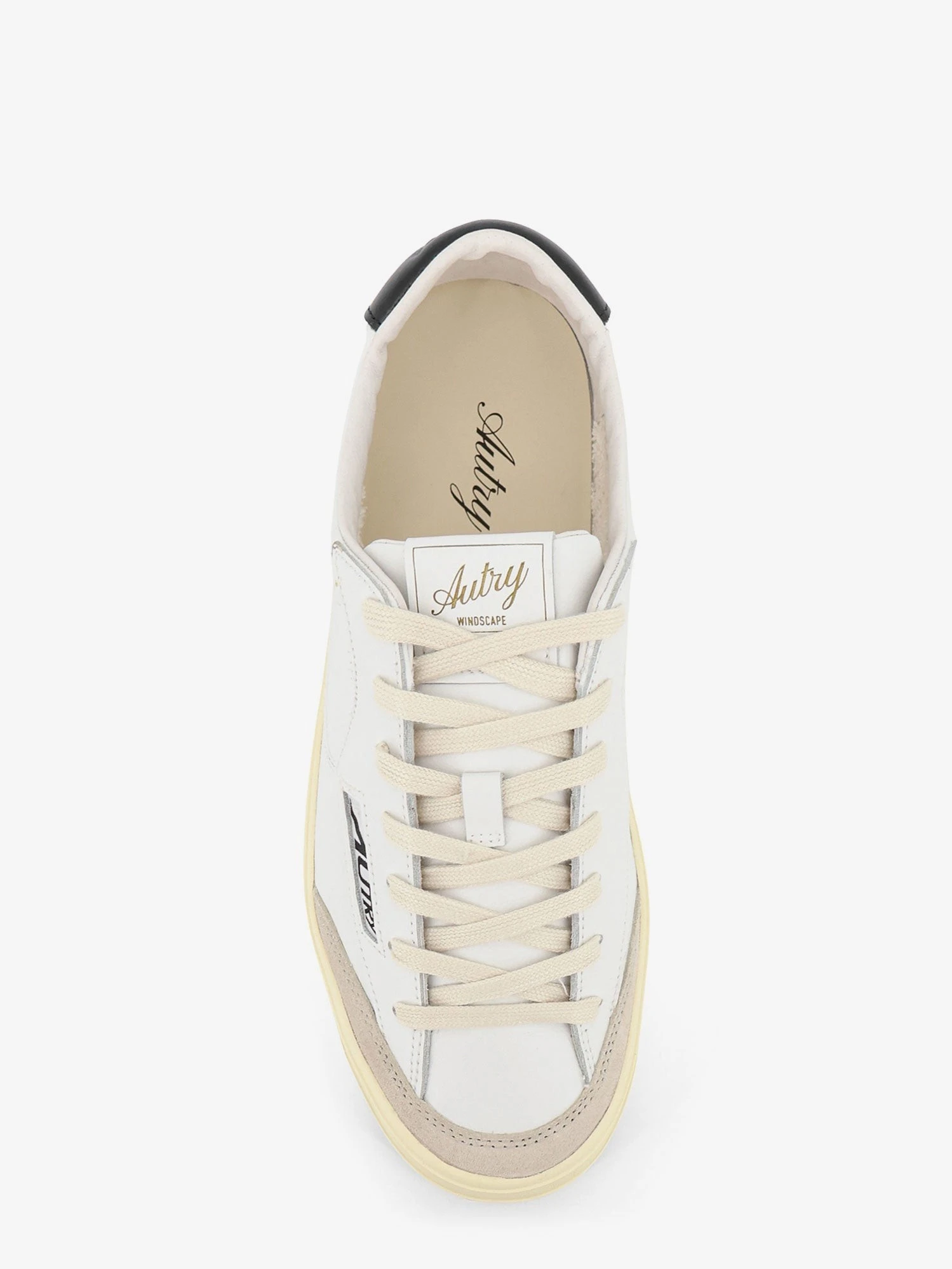 Windscape leather sneakers with suede insert.webp