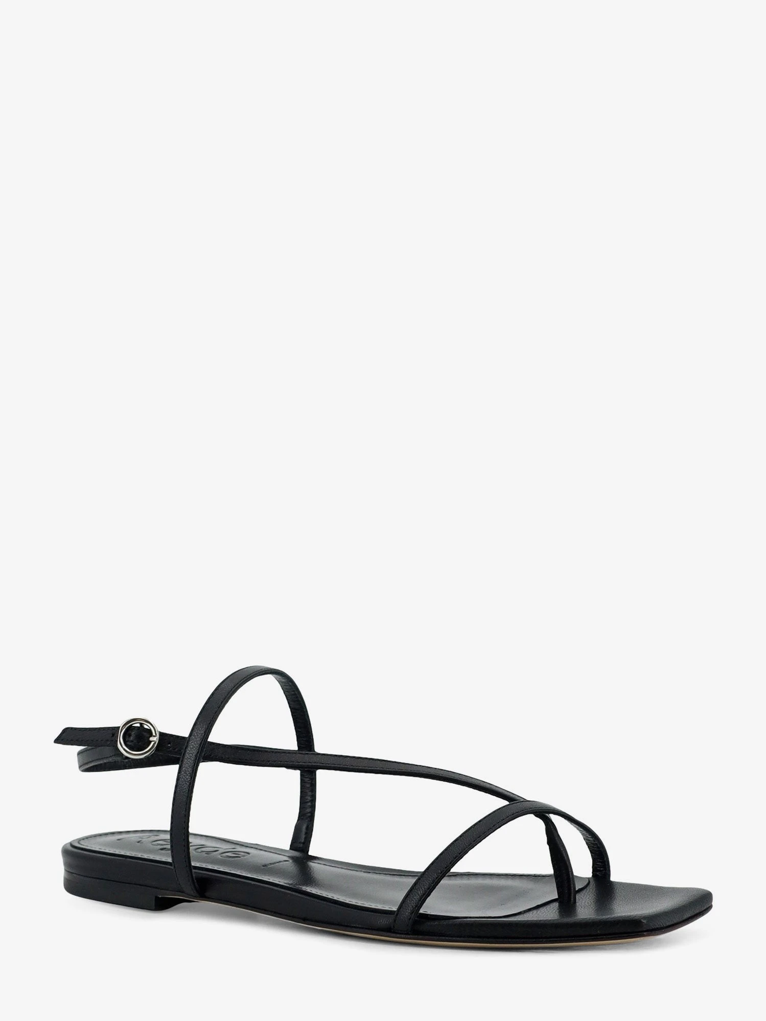 Ella flat leather sandals.webp