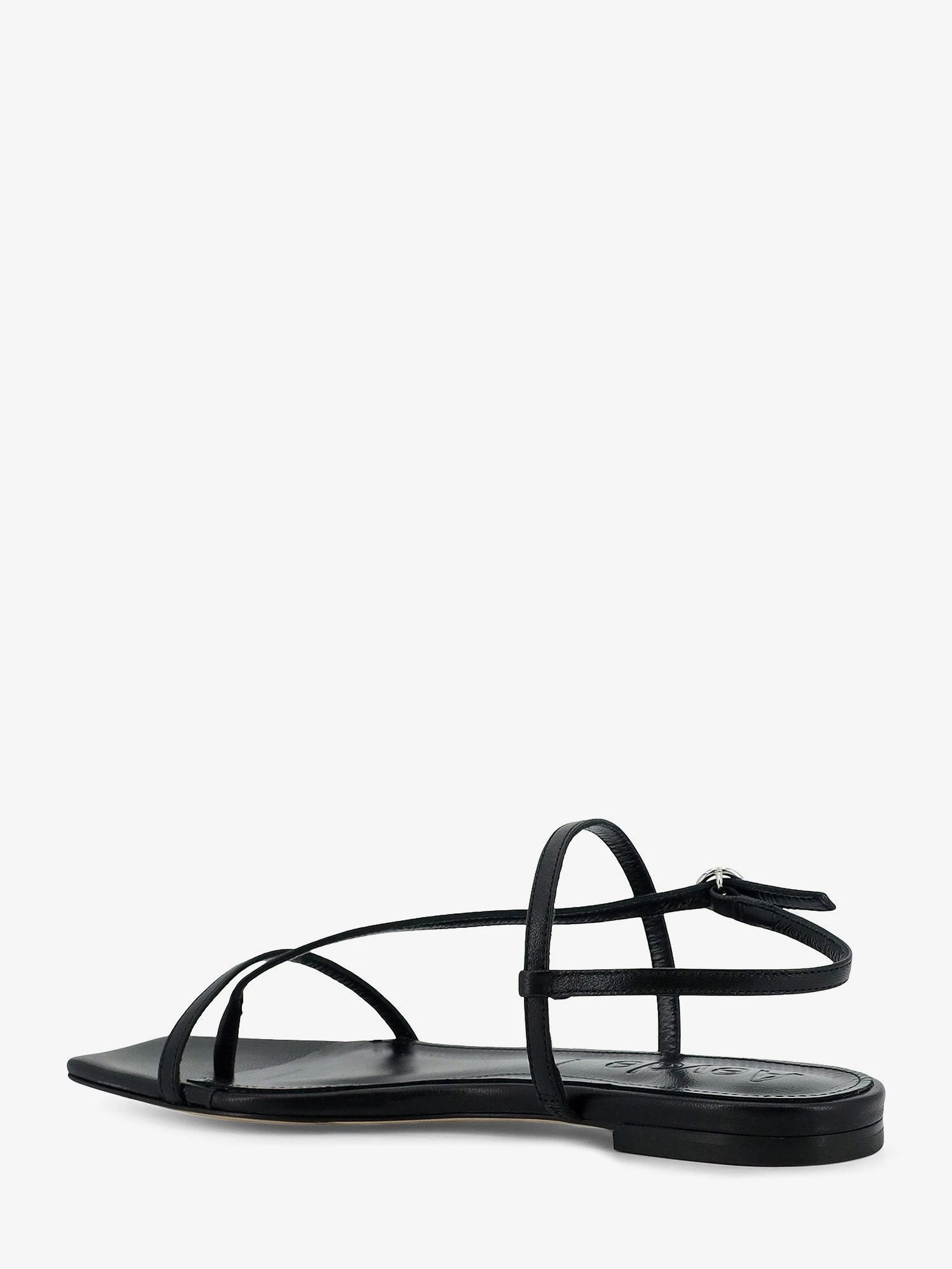 Ella flat leather sandals.webp