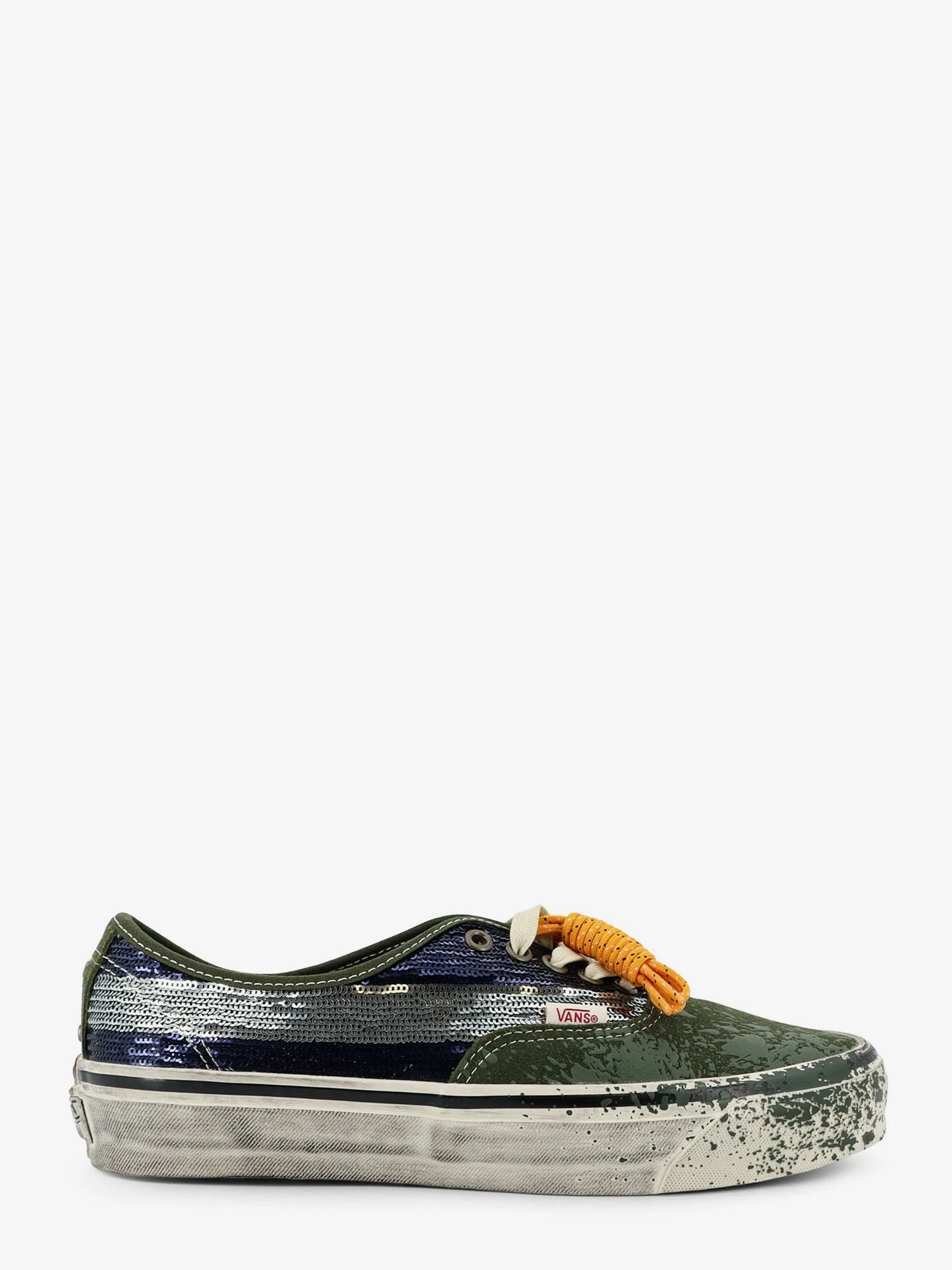 Lx authentic 44 suede sneakers with micro-sequin detail on the side.webp