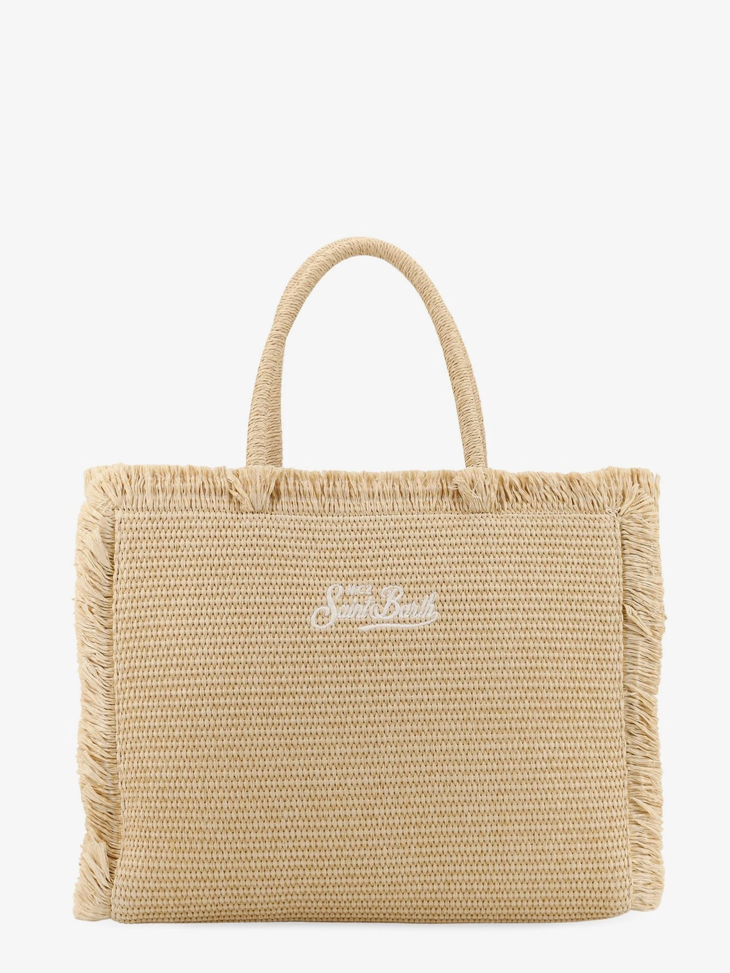 Vanity Straw raffia handbag with multicolored rhinestones.webp