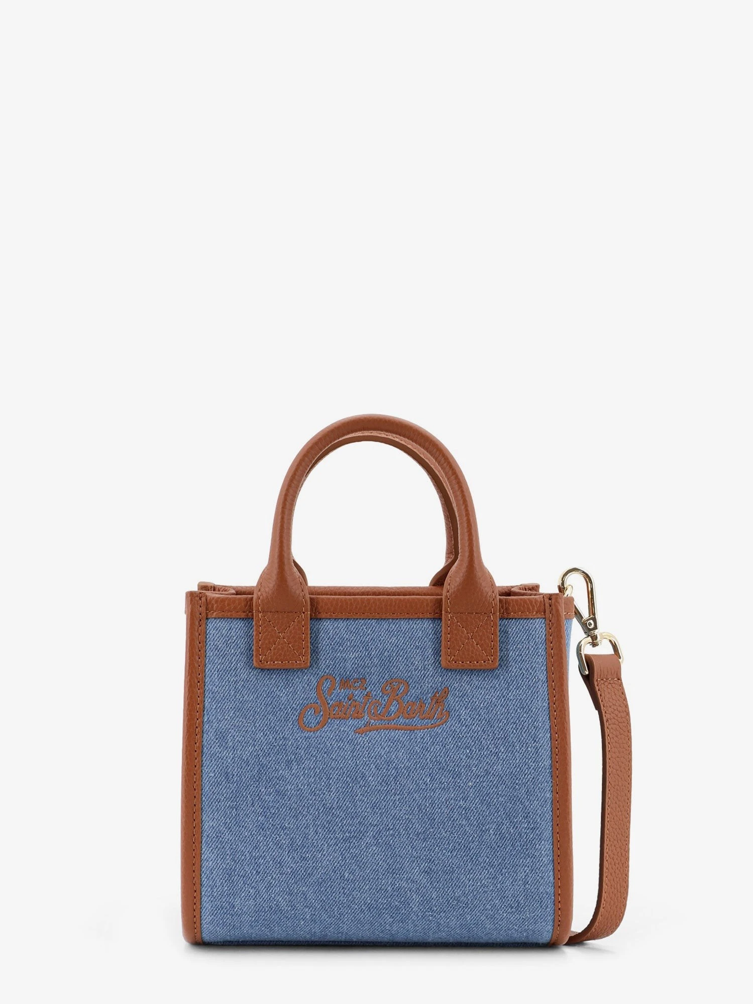 Mini Vanity Bag denim crossbody bag.webp