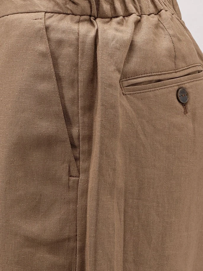 Torre Lapillo linen and viscose shorts.webp