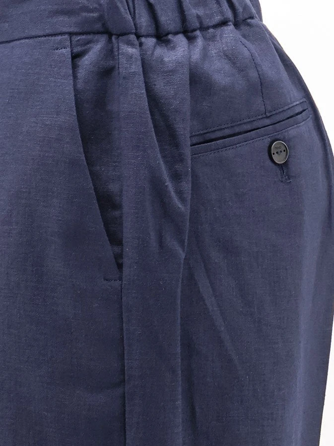 Torre Lapillo linen and viscose shorts.webp