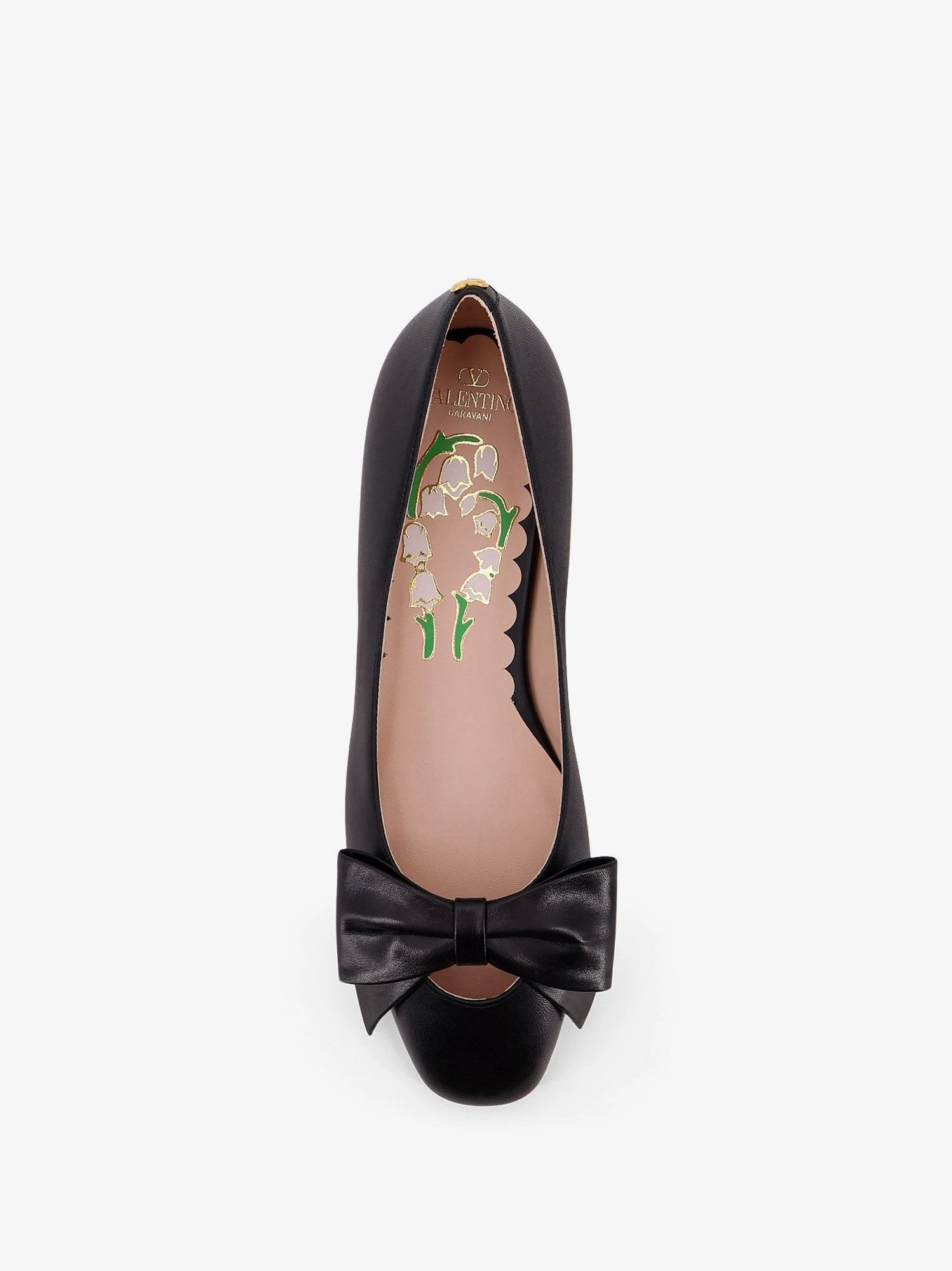 Bowow leather ballerinas