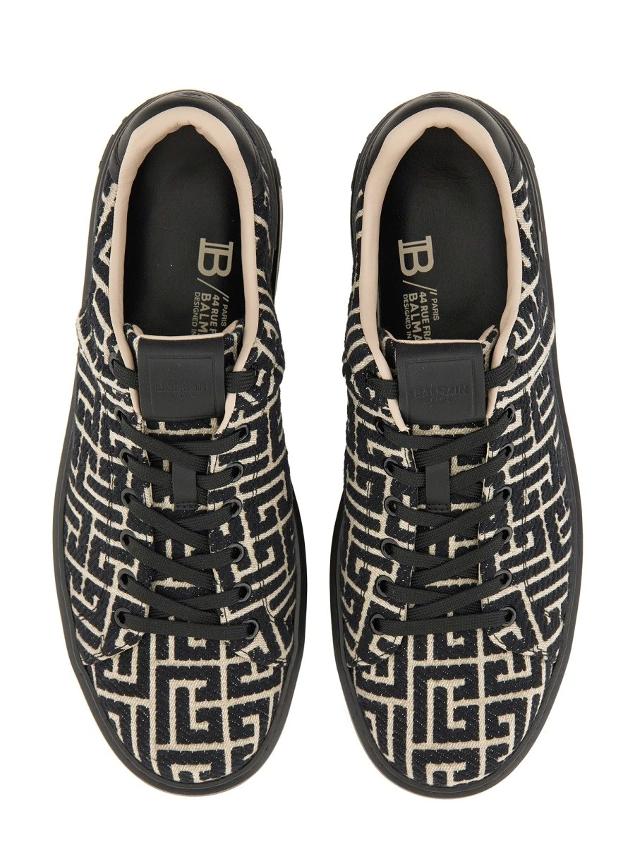 JACQUARD "B-COURT" SNEAKERS.webp
