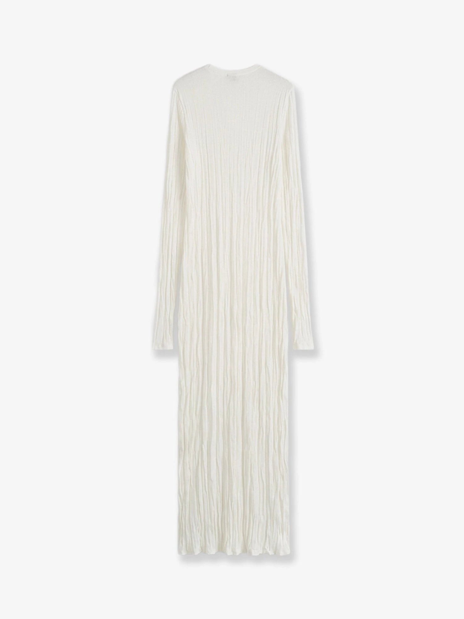 Crinkled viscose and recycled material dress.webp