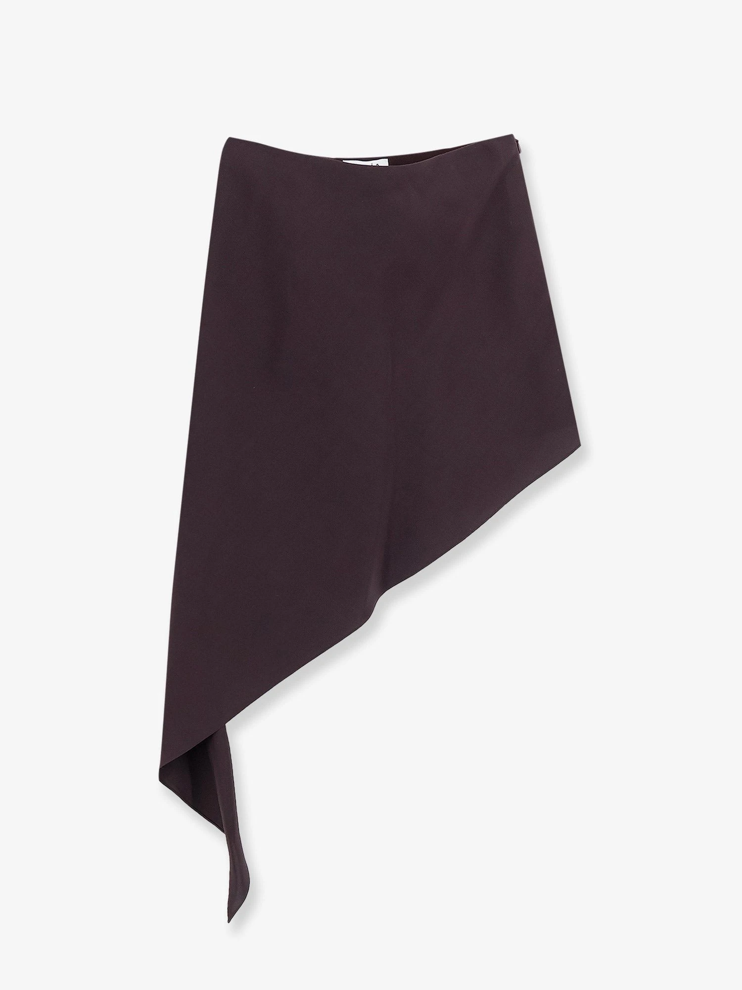 Asymmetric paper and viscose skirt.webp