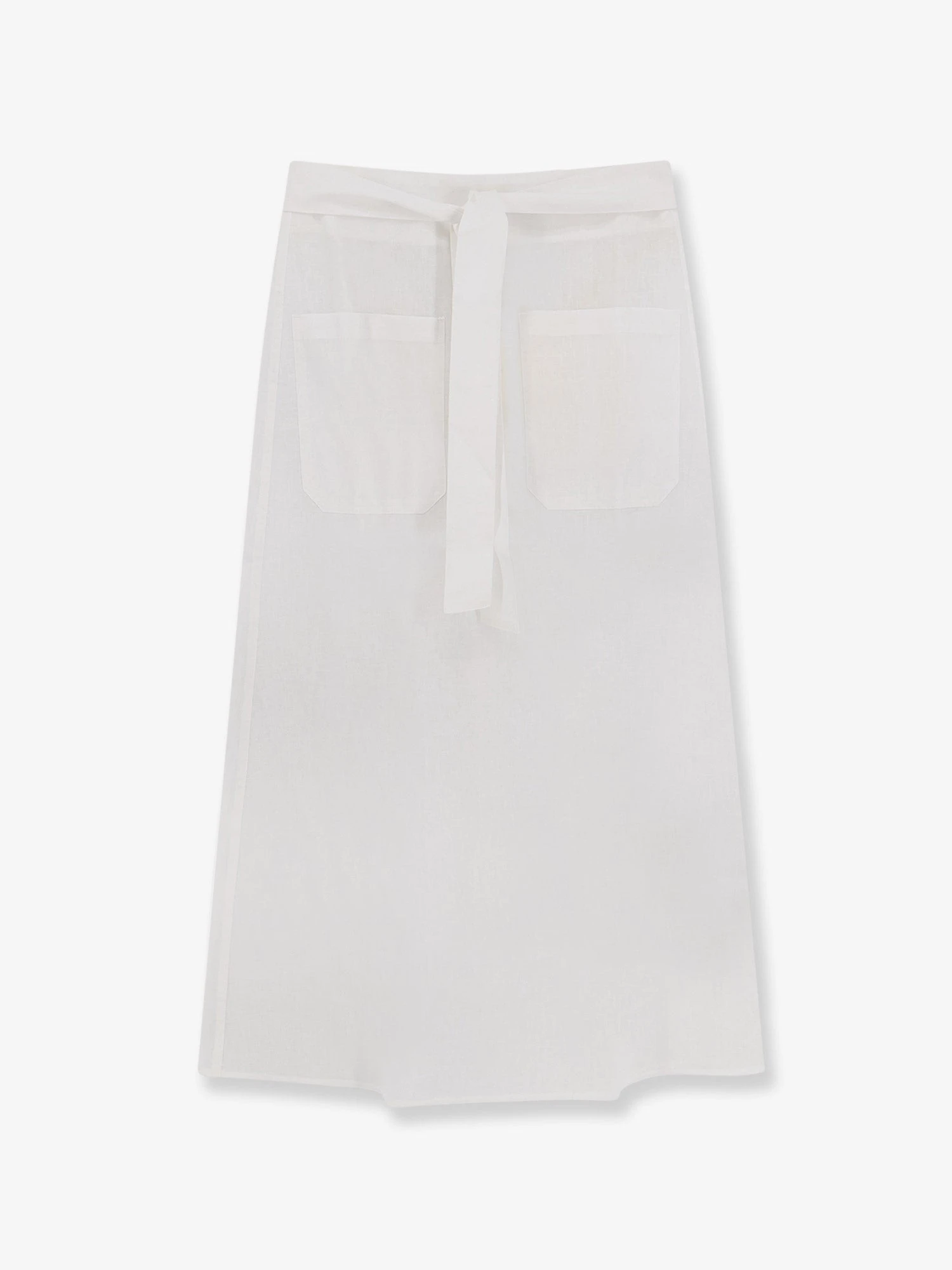 Tie-Waist cotton and linen skirt.webp