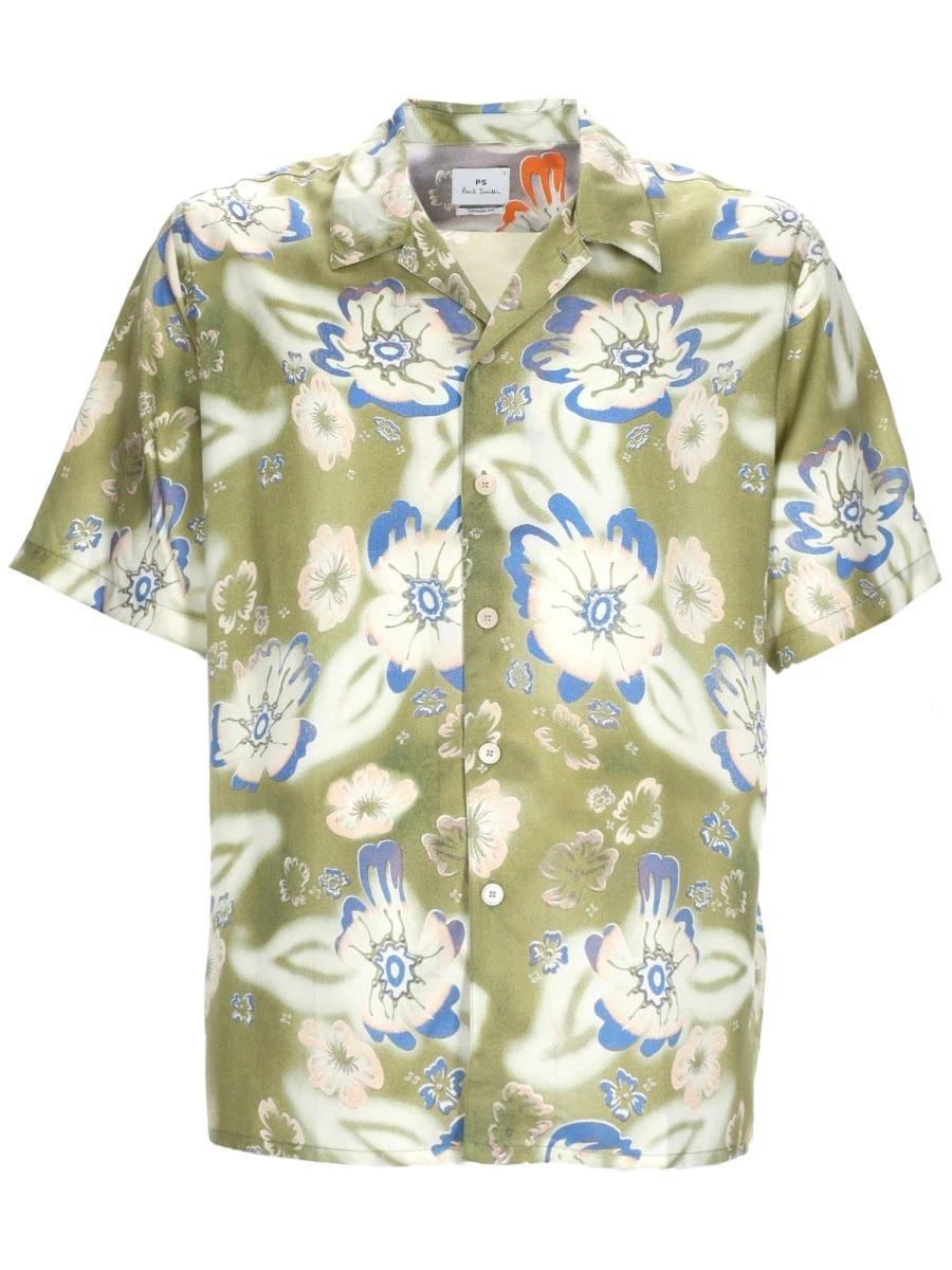 CAMICIA "CASUAL FIT" CON STAMPA.webp