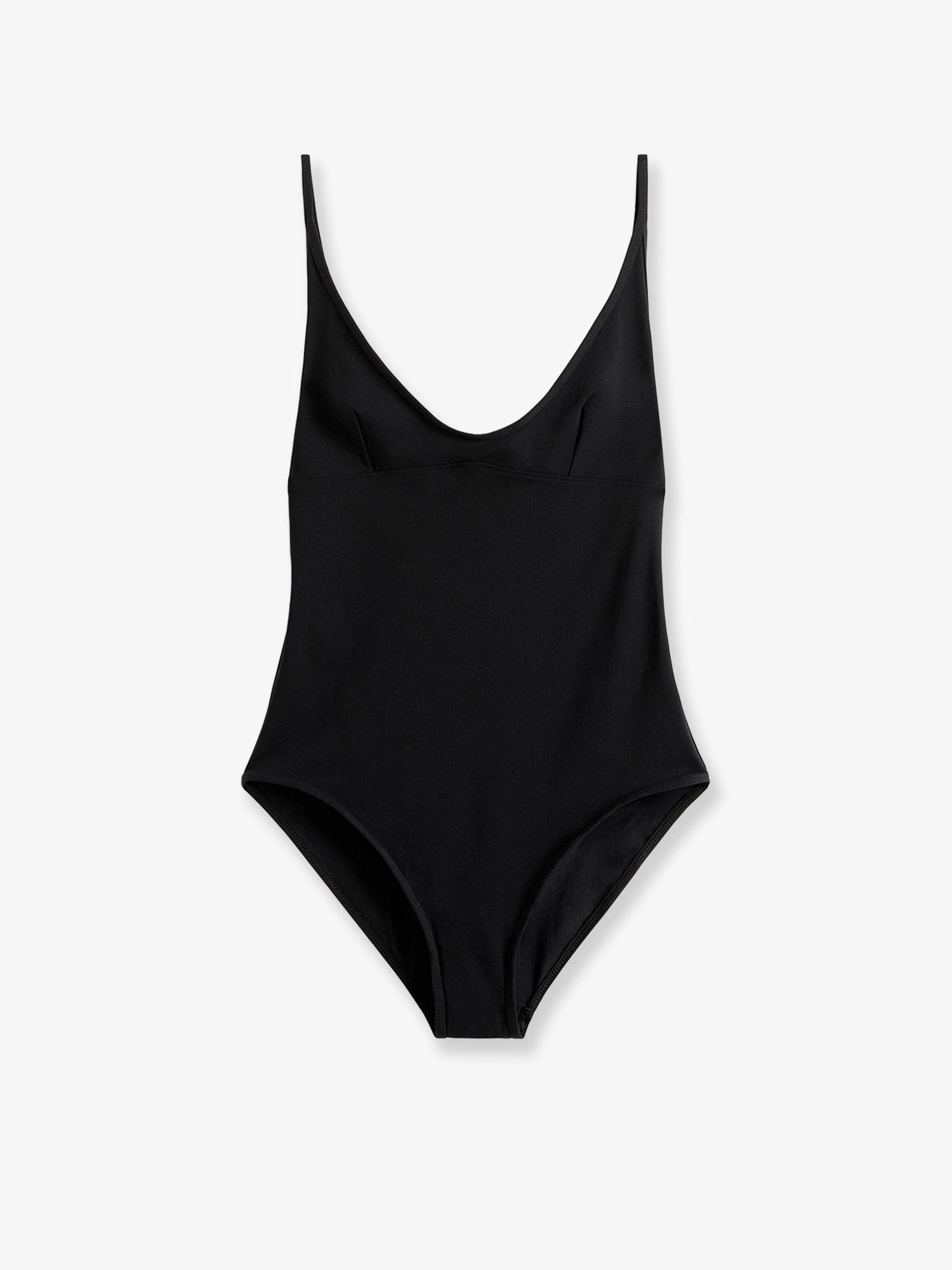 Scoop nylon one-piece swimsuit.webp