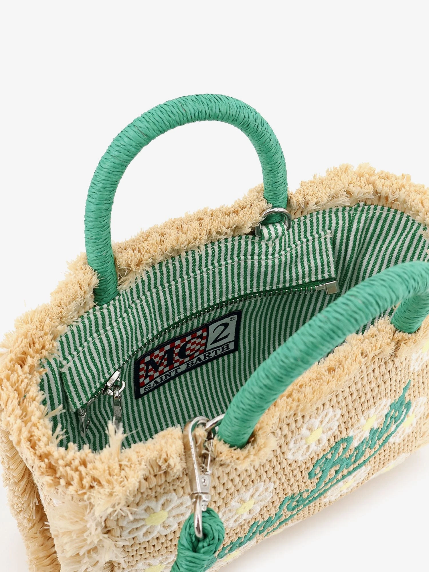 Vanity Mini Straw handbag with all-over embroidery.webp