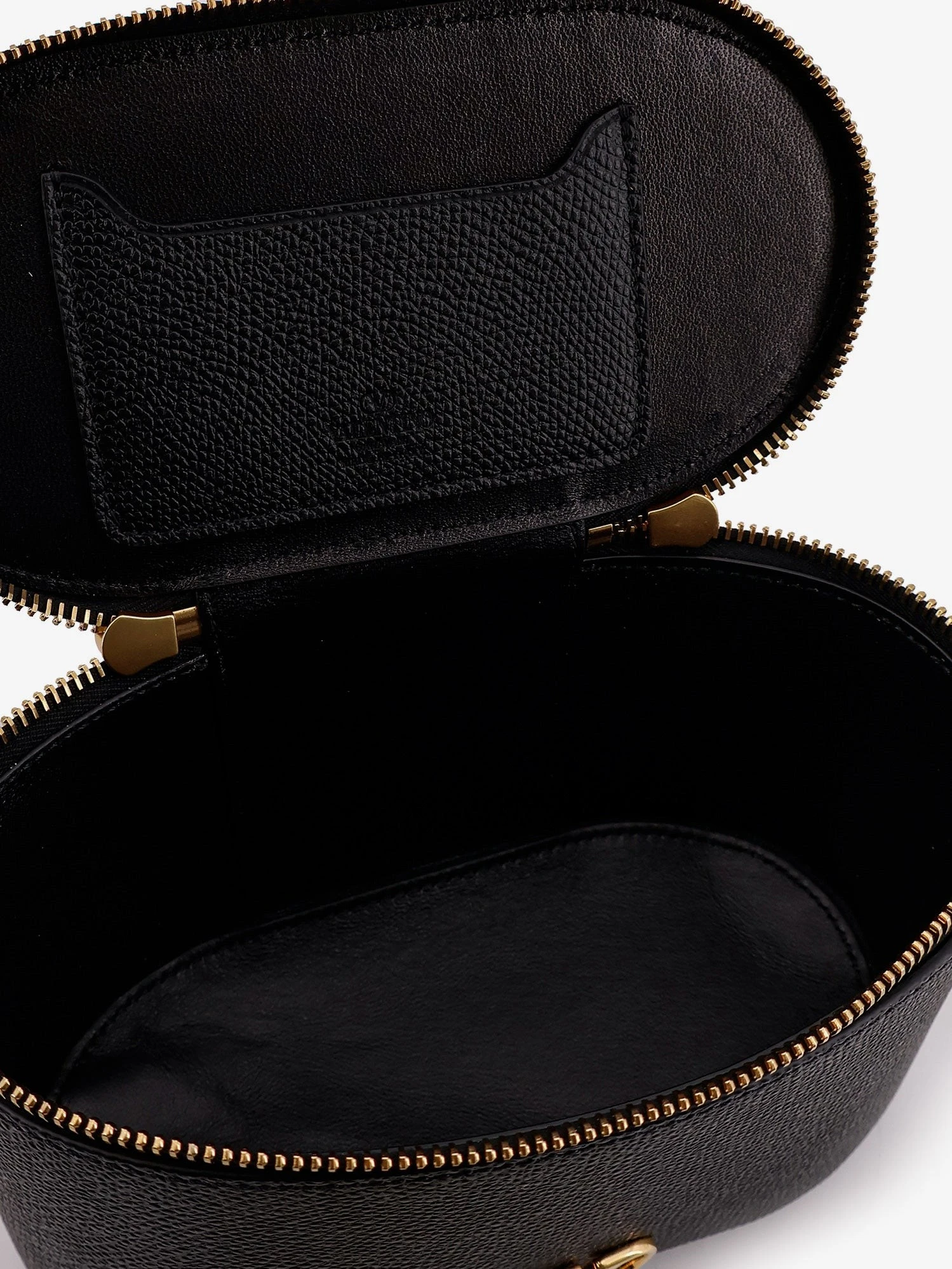 Leather Vanity bag with VLogo Signature.webp