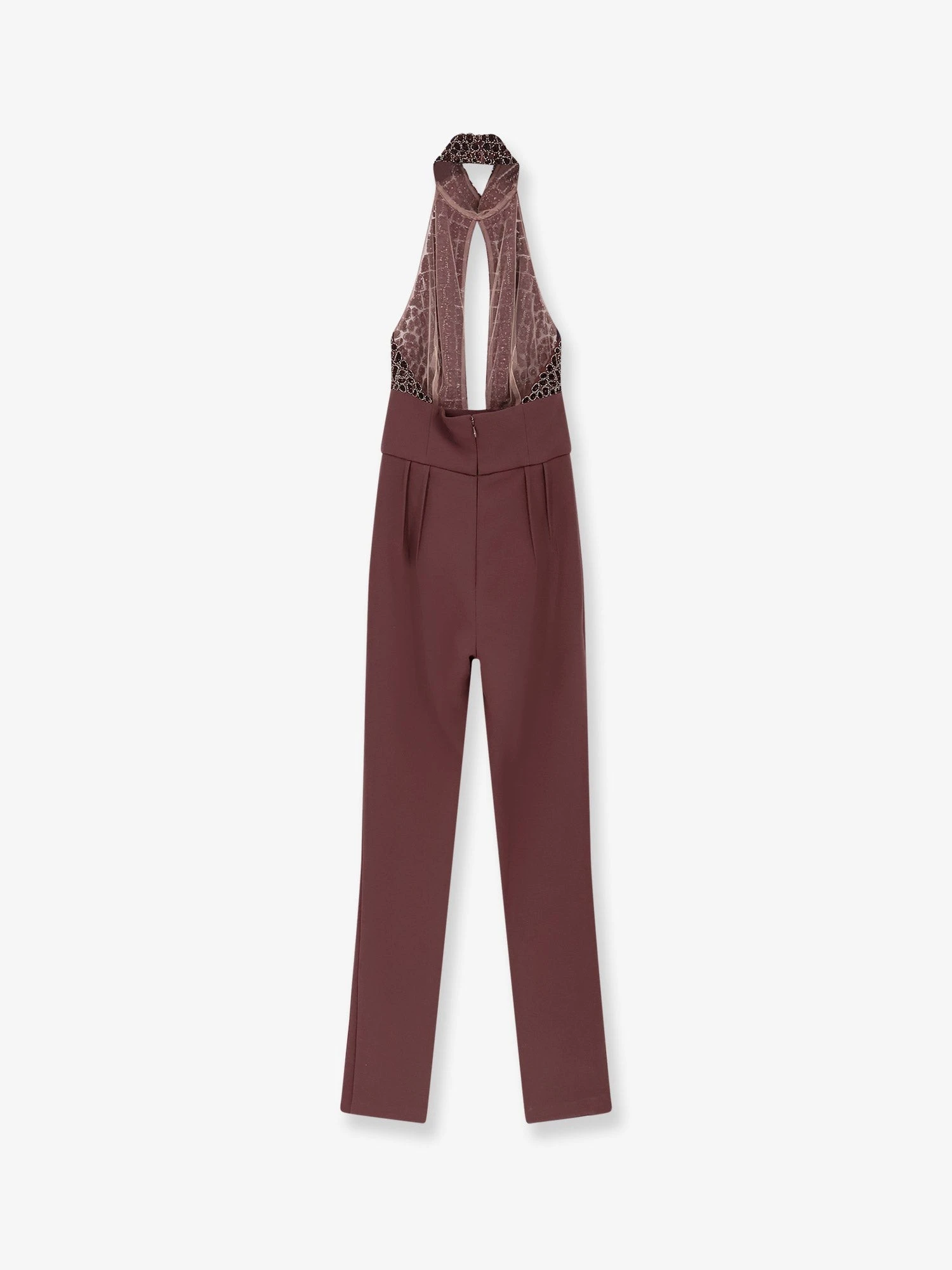 Satin suit with sewuins on the top.webp