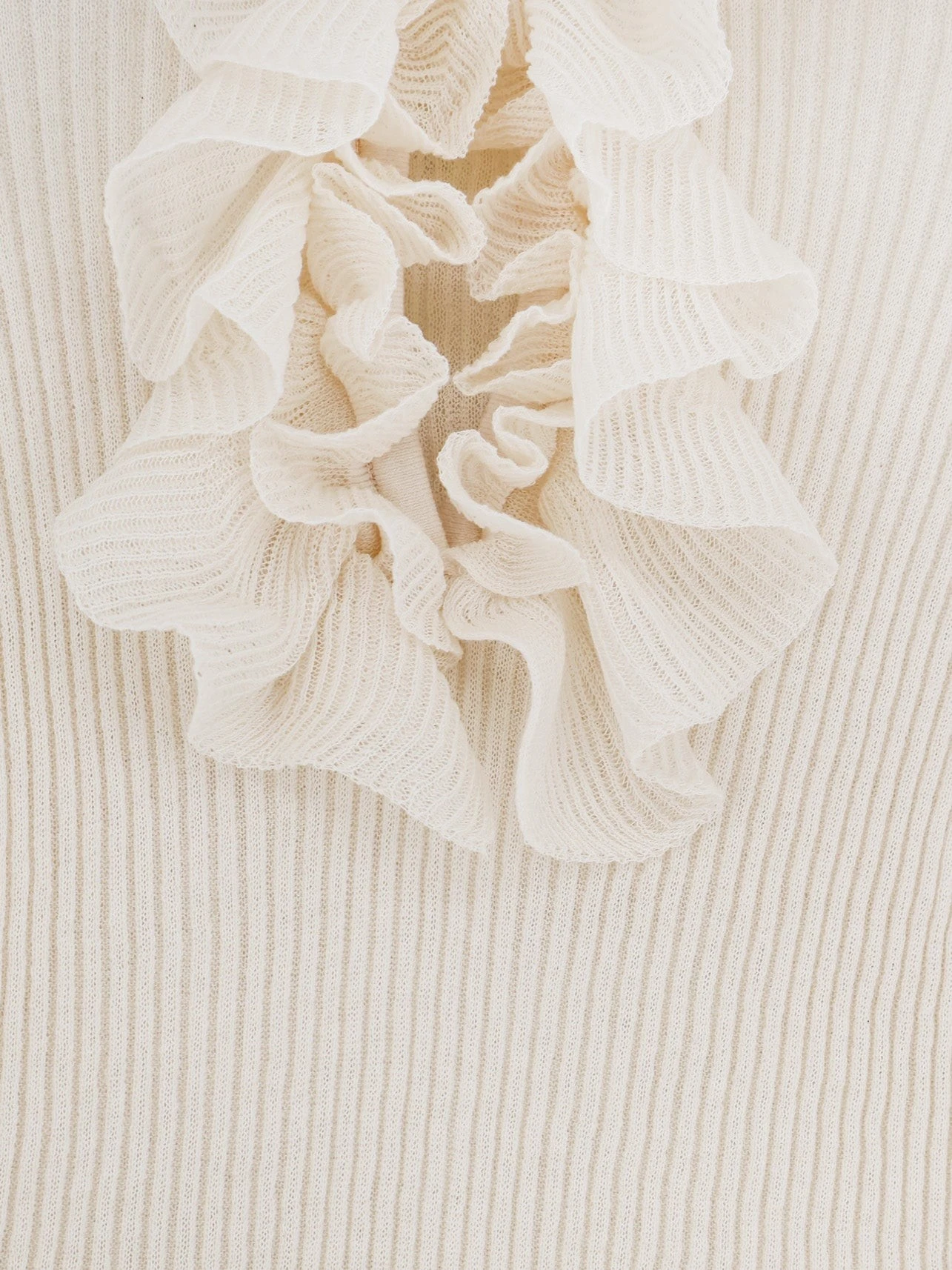 Ribbed cotton blend sweater.webp