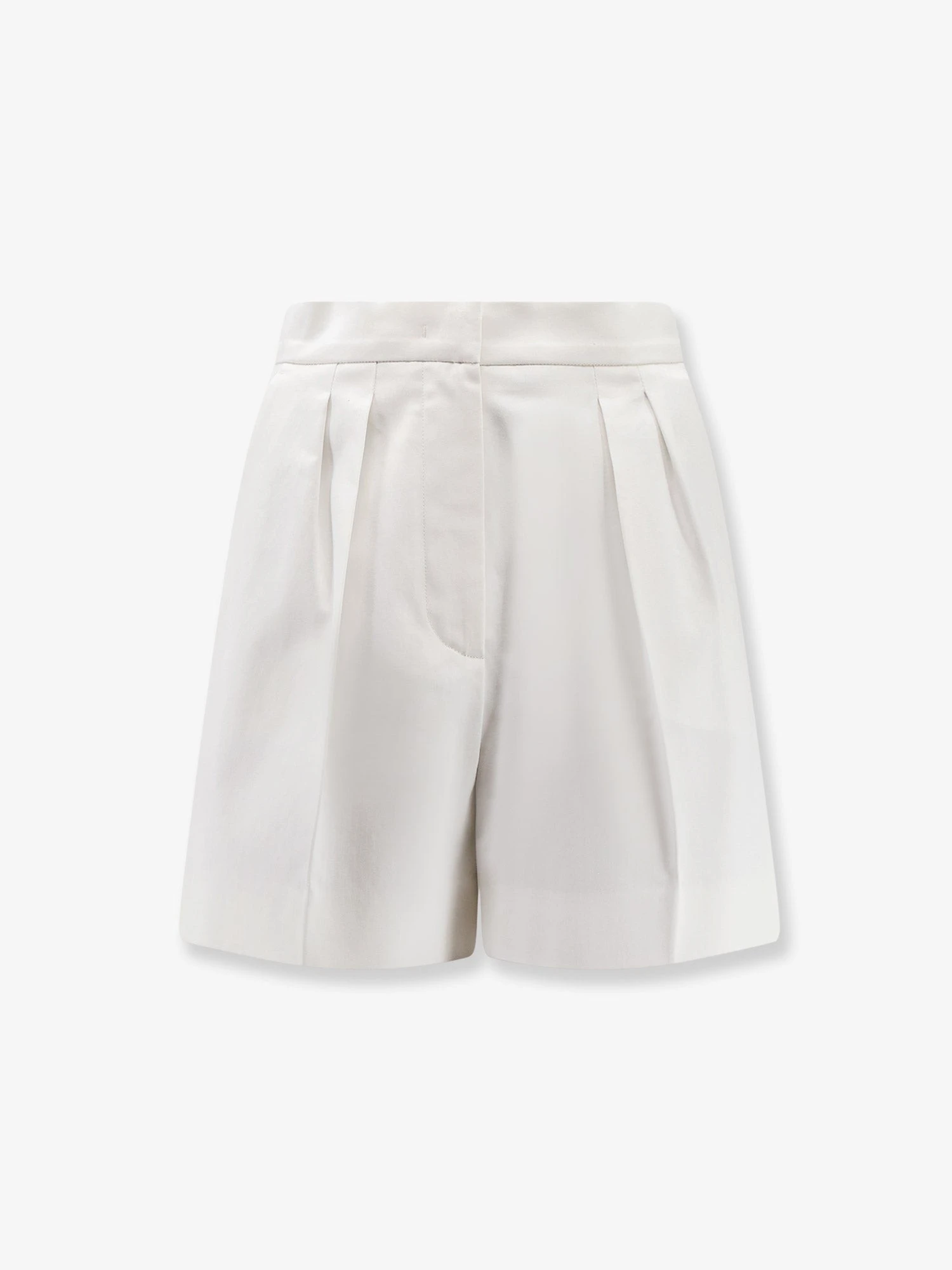 Tabacco stretch cotton shorts.webp