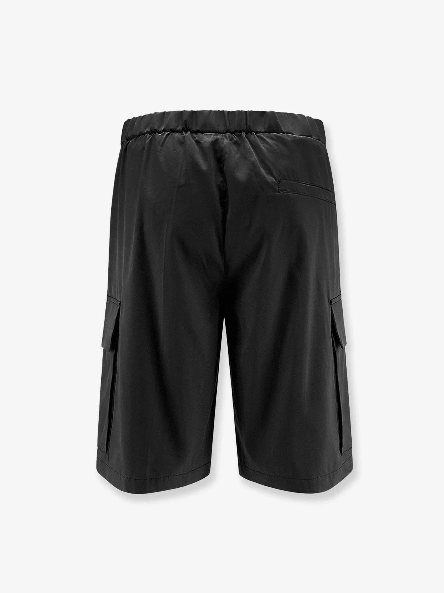 Cotton blend cargo bermuda shorts.webp