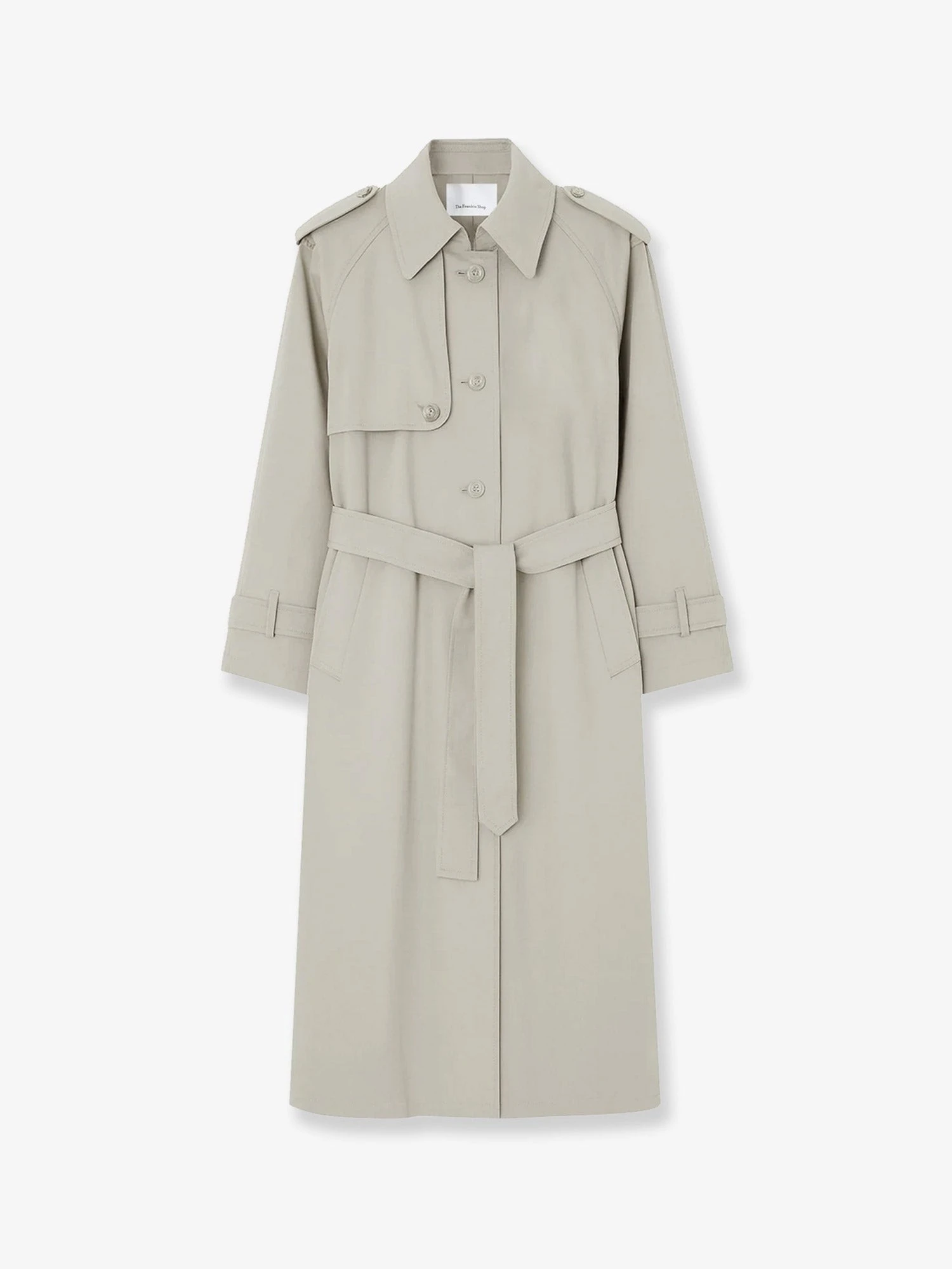 Riva cotton blend trench coat.webp
