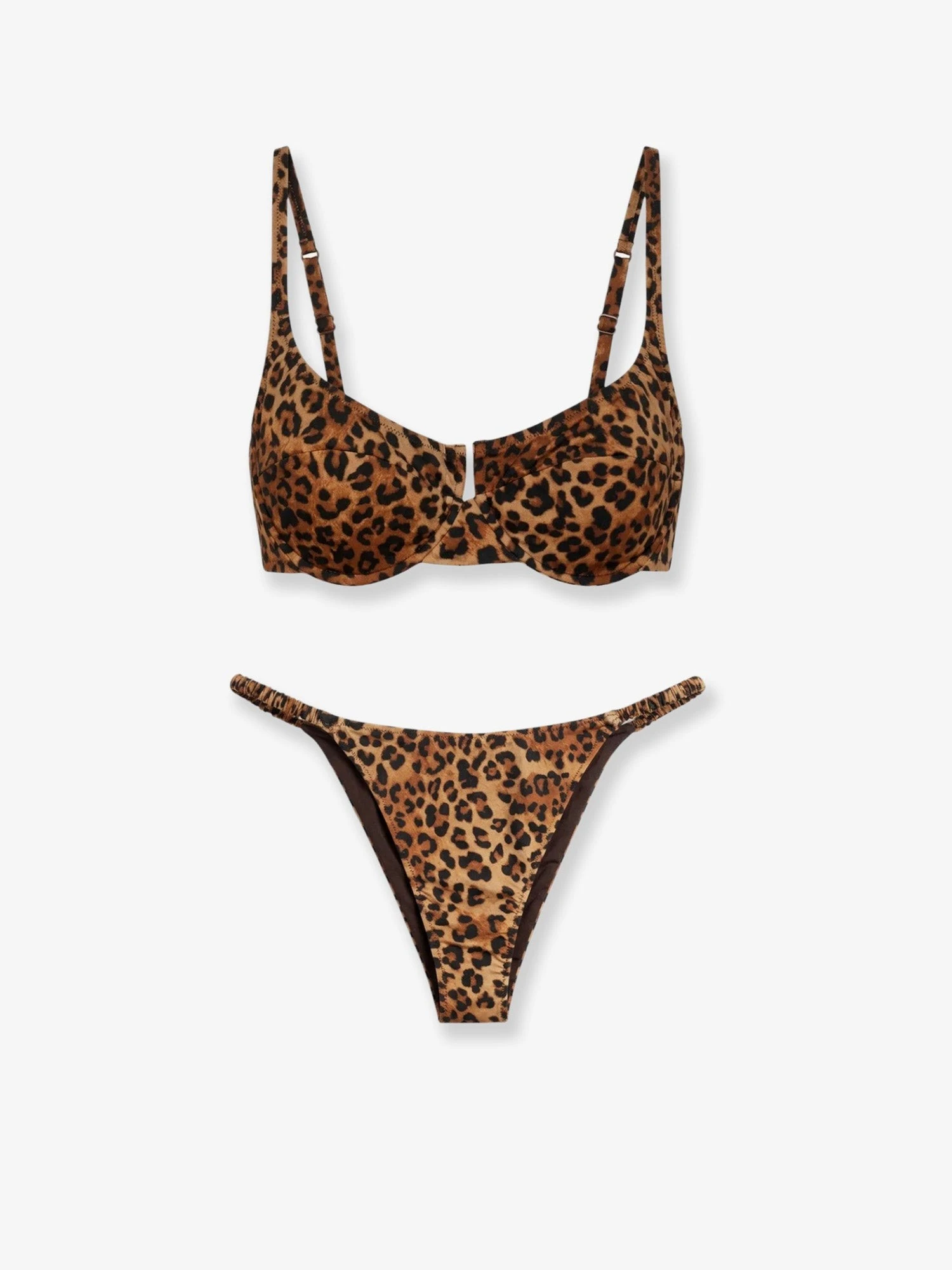 Nylon bikini with animal print.webp