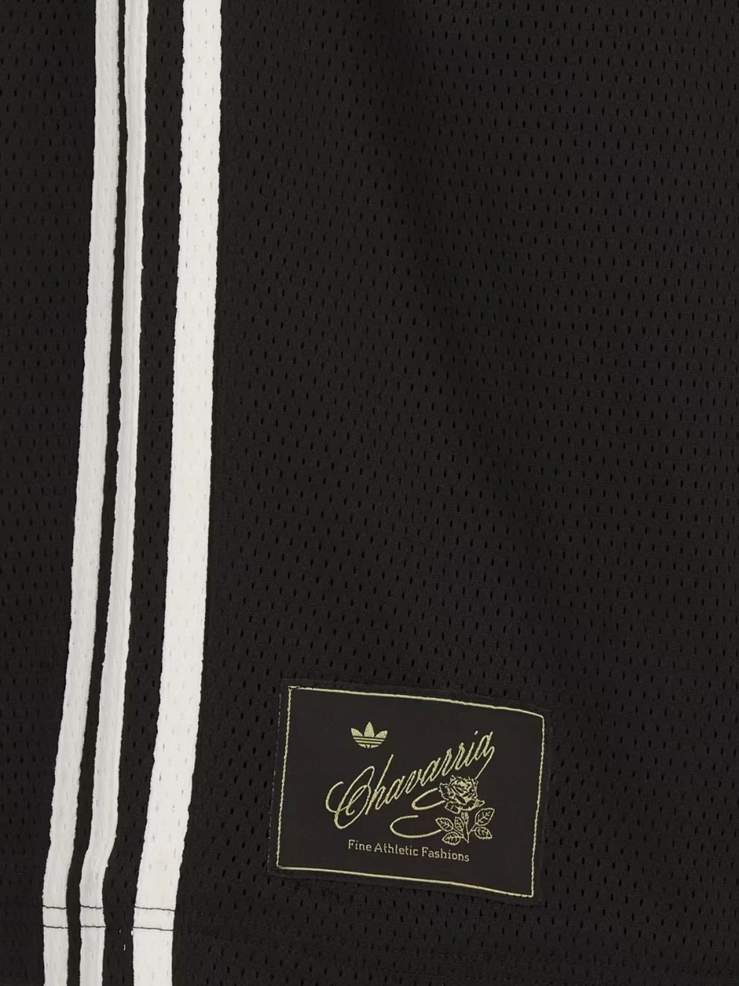 Recycled nylon Bermuda shorts with printed logo on the front.webp