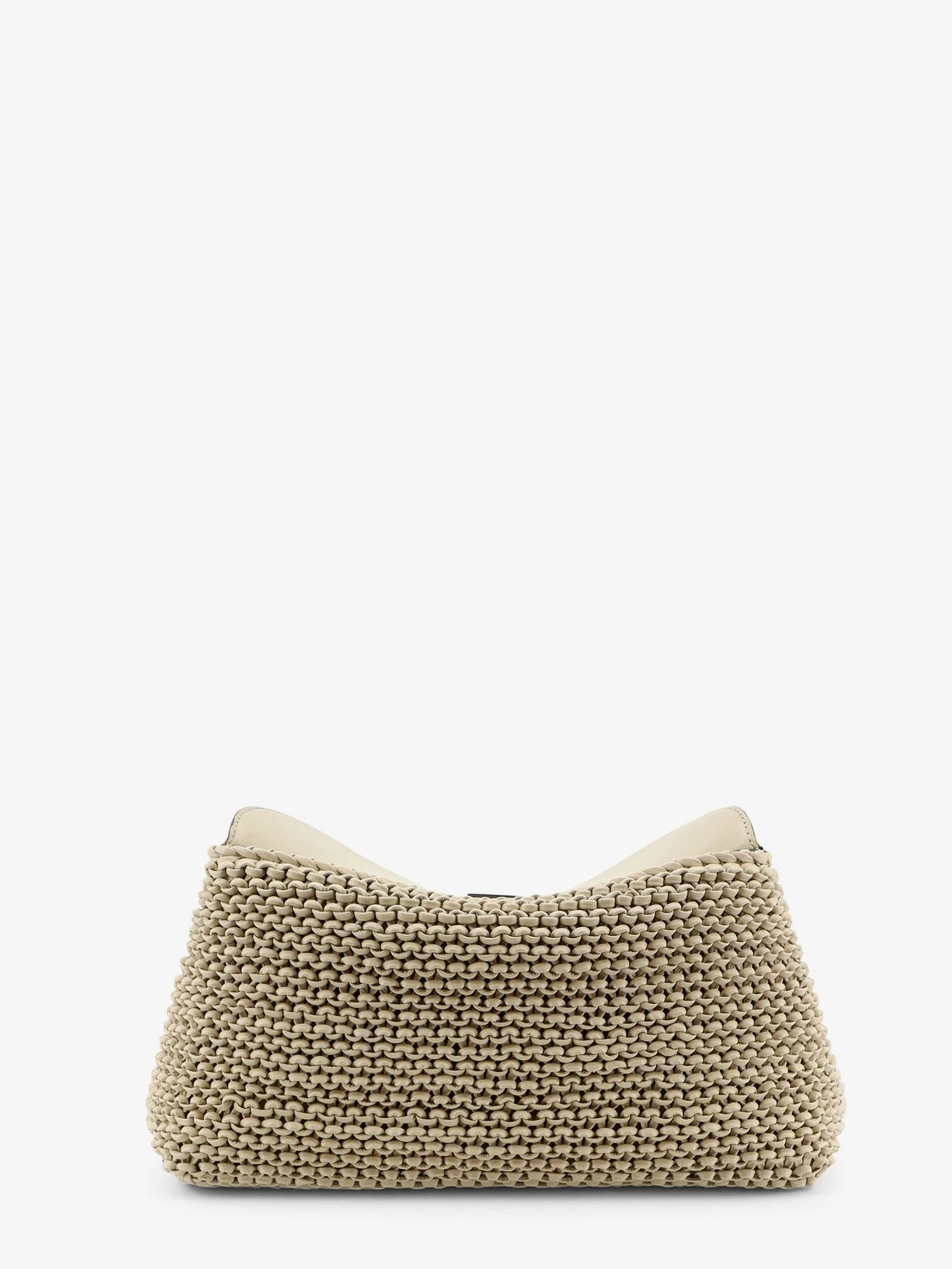 T-Lock woven leather clutch.webp