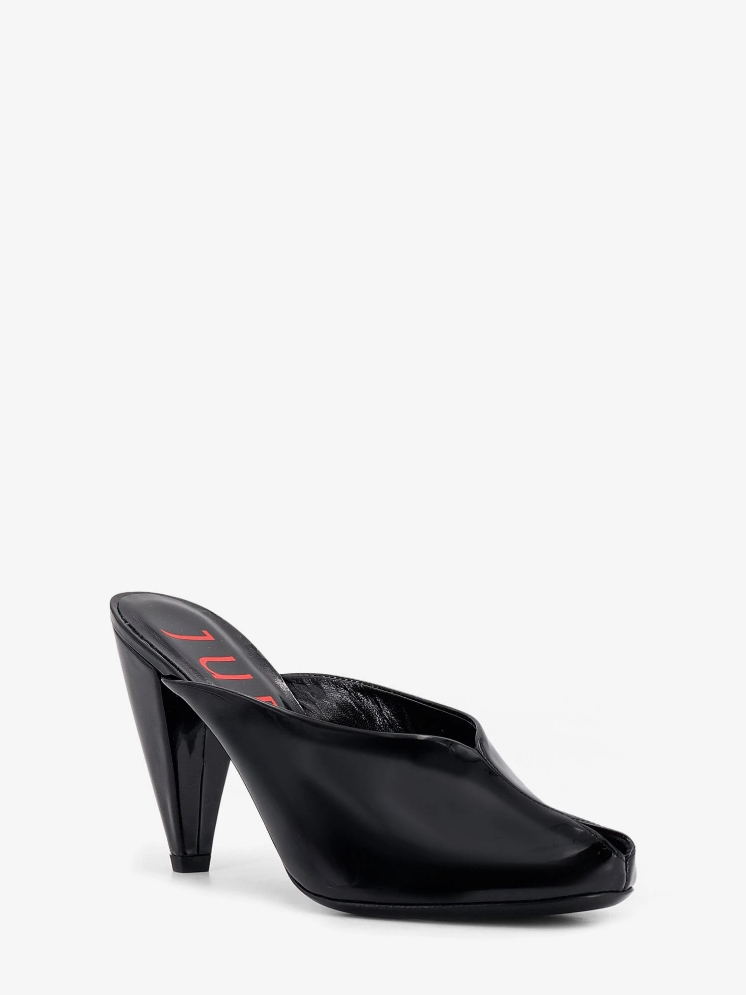 Paw Mule patent leather sandals.webp