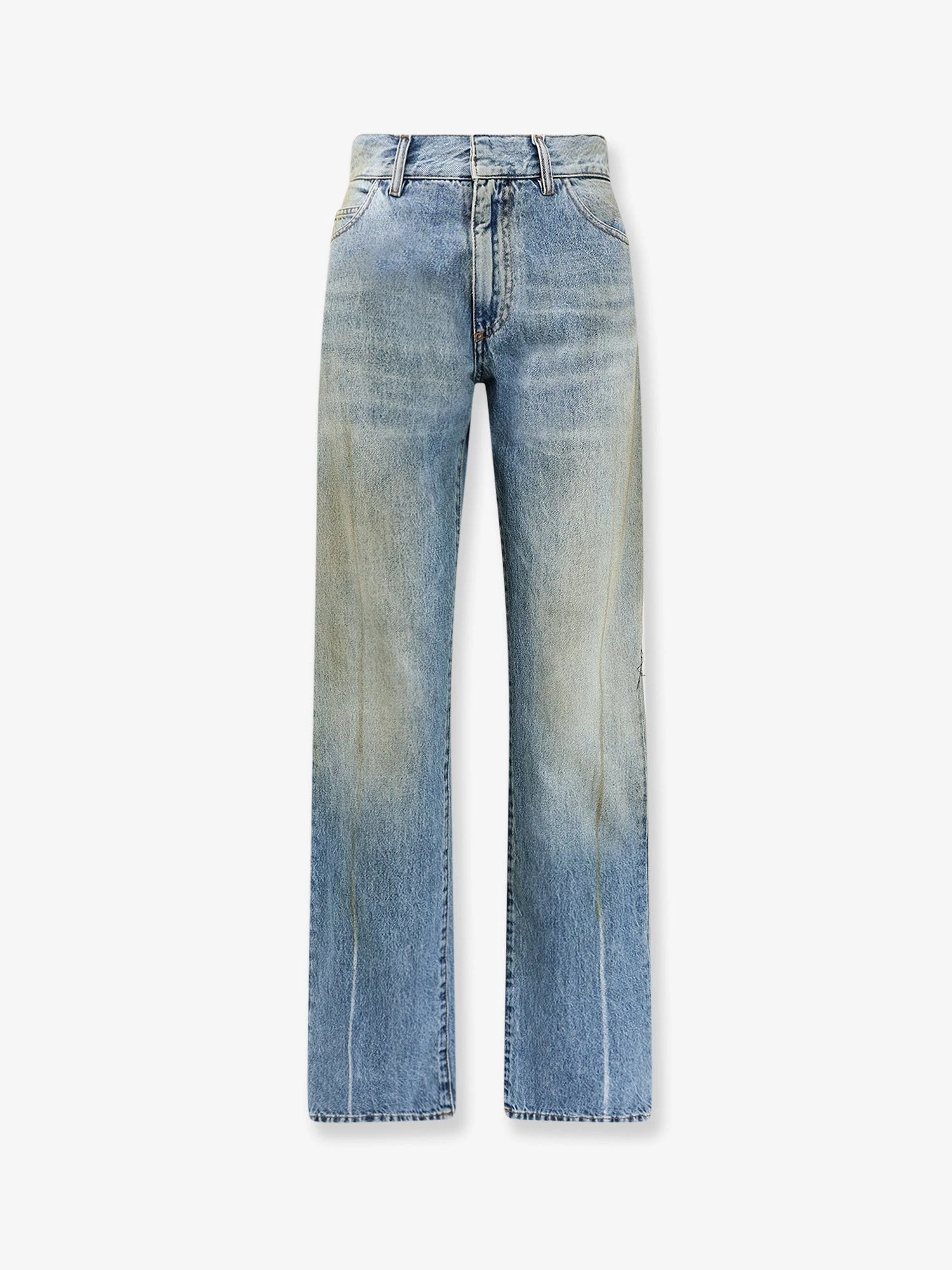 Jeans with Numeric Signature tag.webp